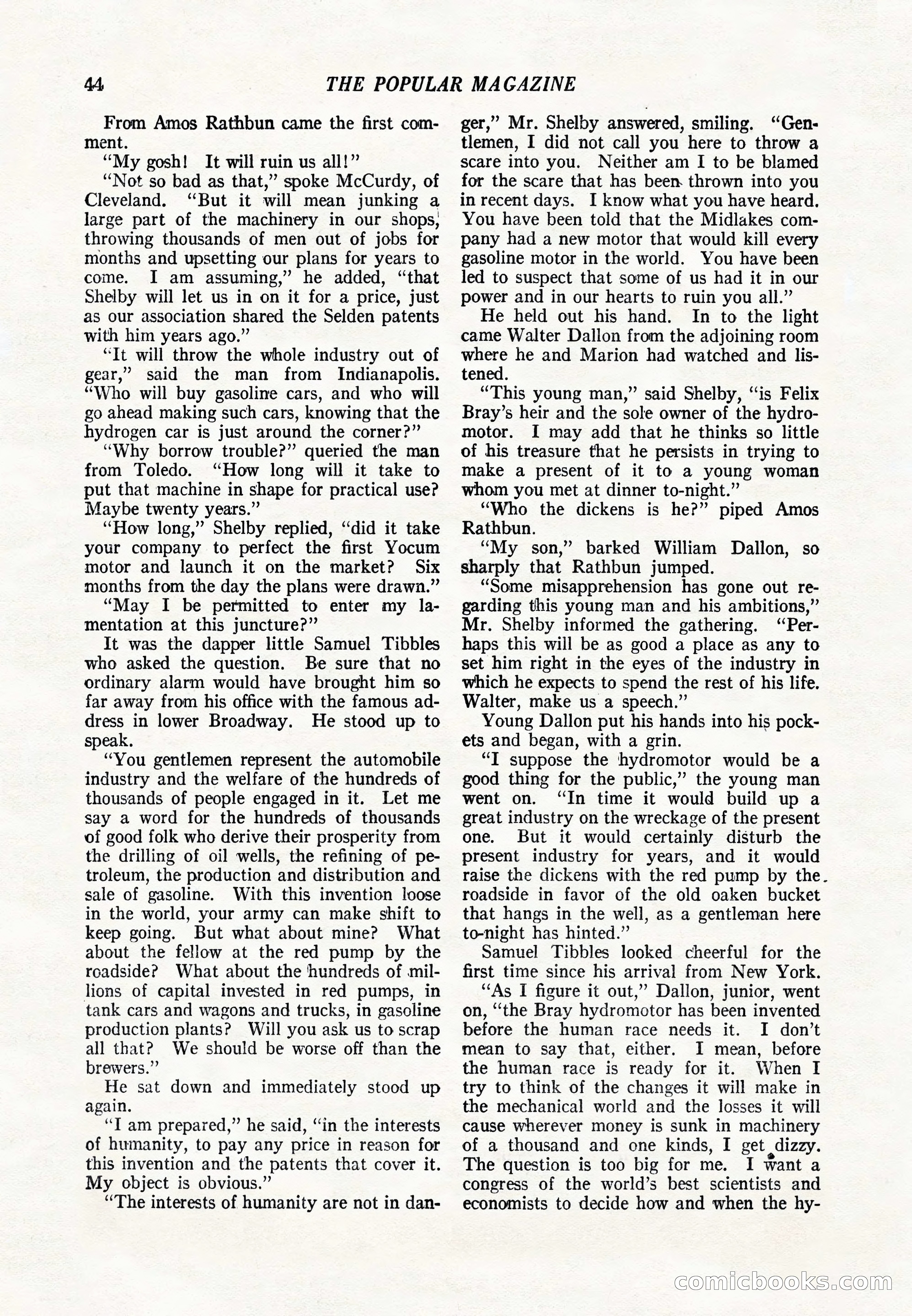 The Popular Magazine, June 20, 1920 — page 46 of 164