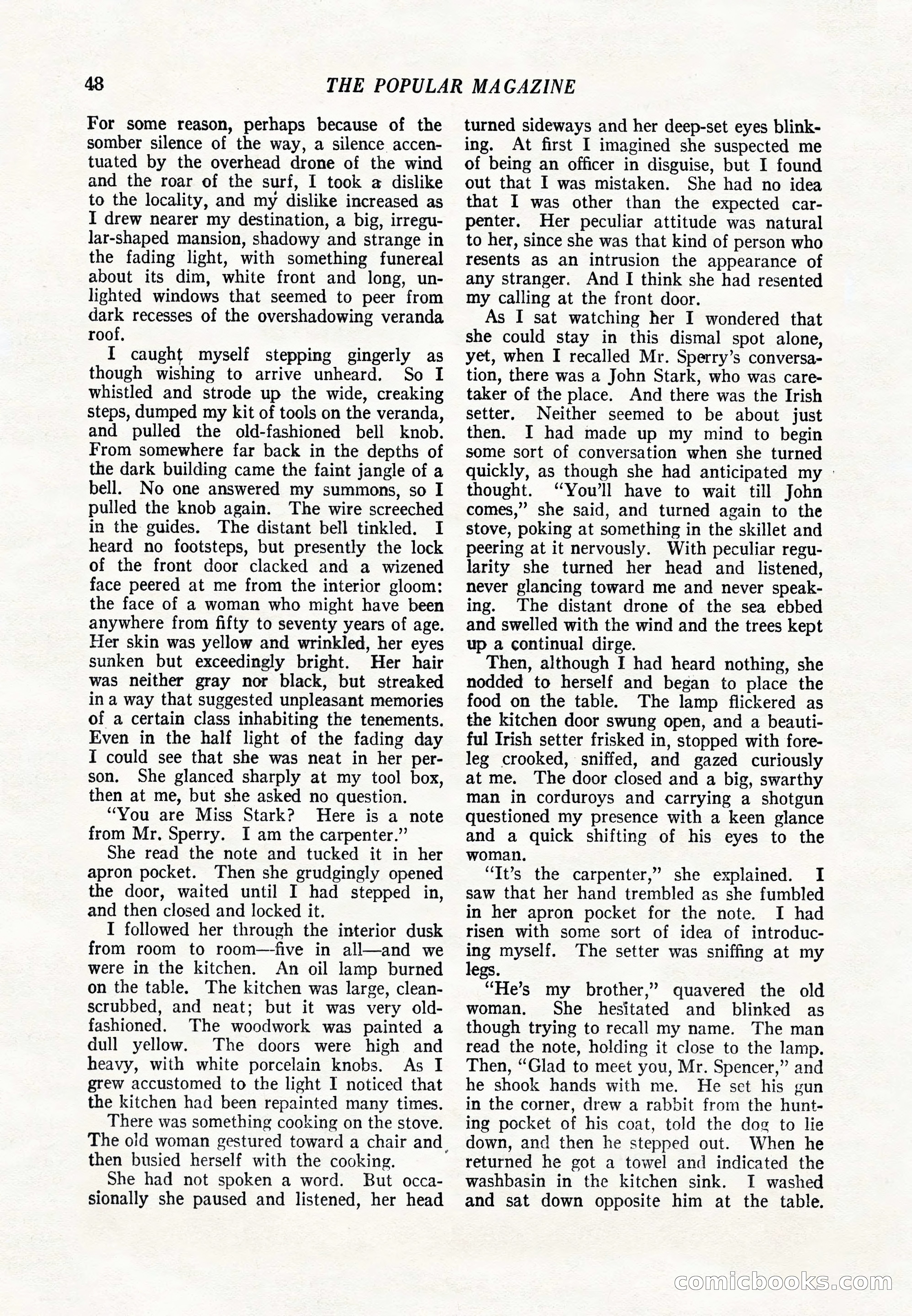 The Popular Magazine, June 20, 1920 — page 50 of 164