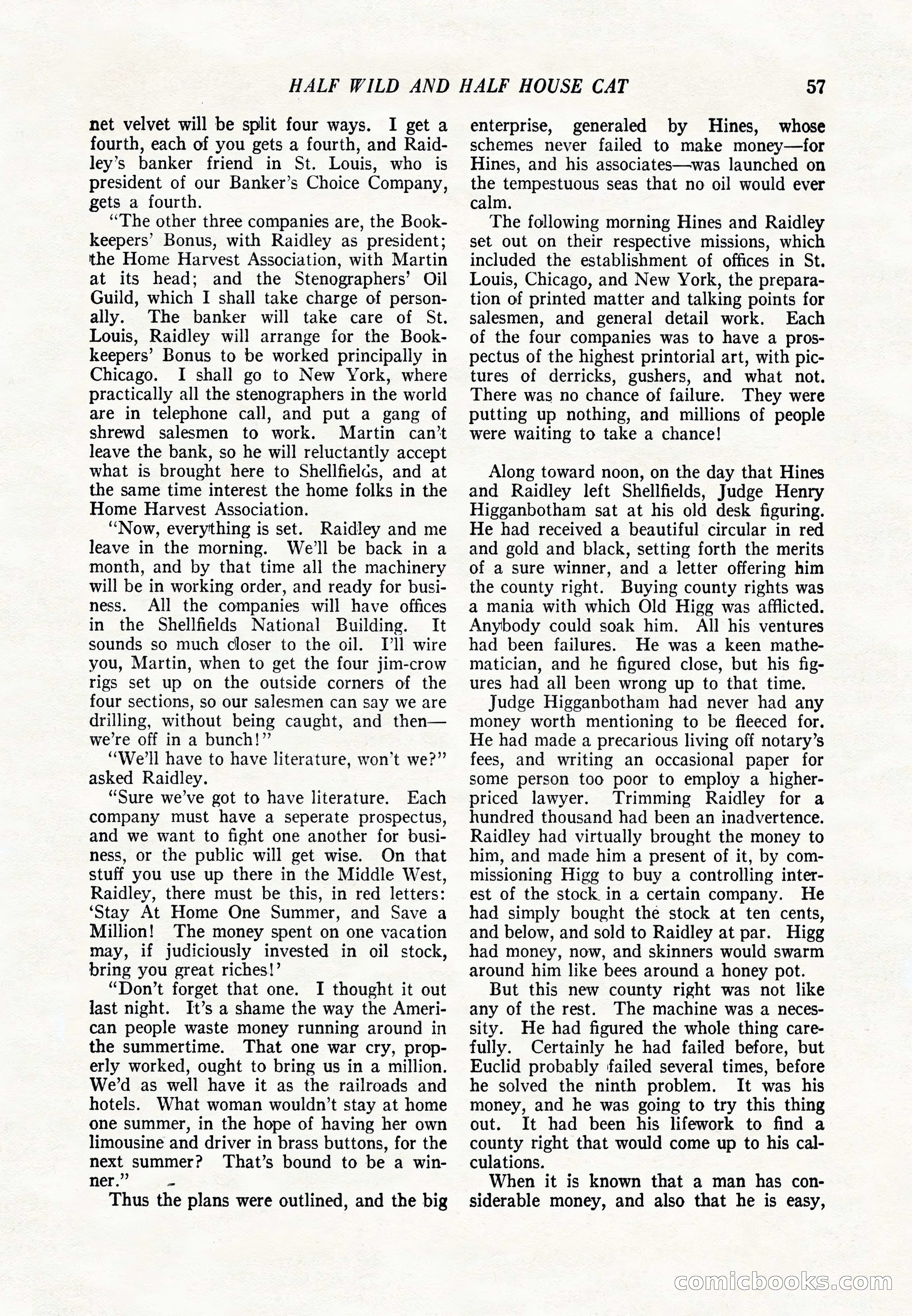 The Popular Magazine, June 20, 1920 — page 59 of 164