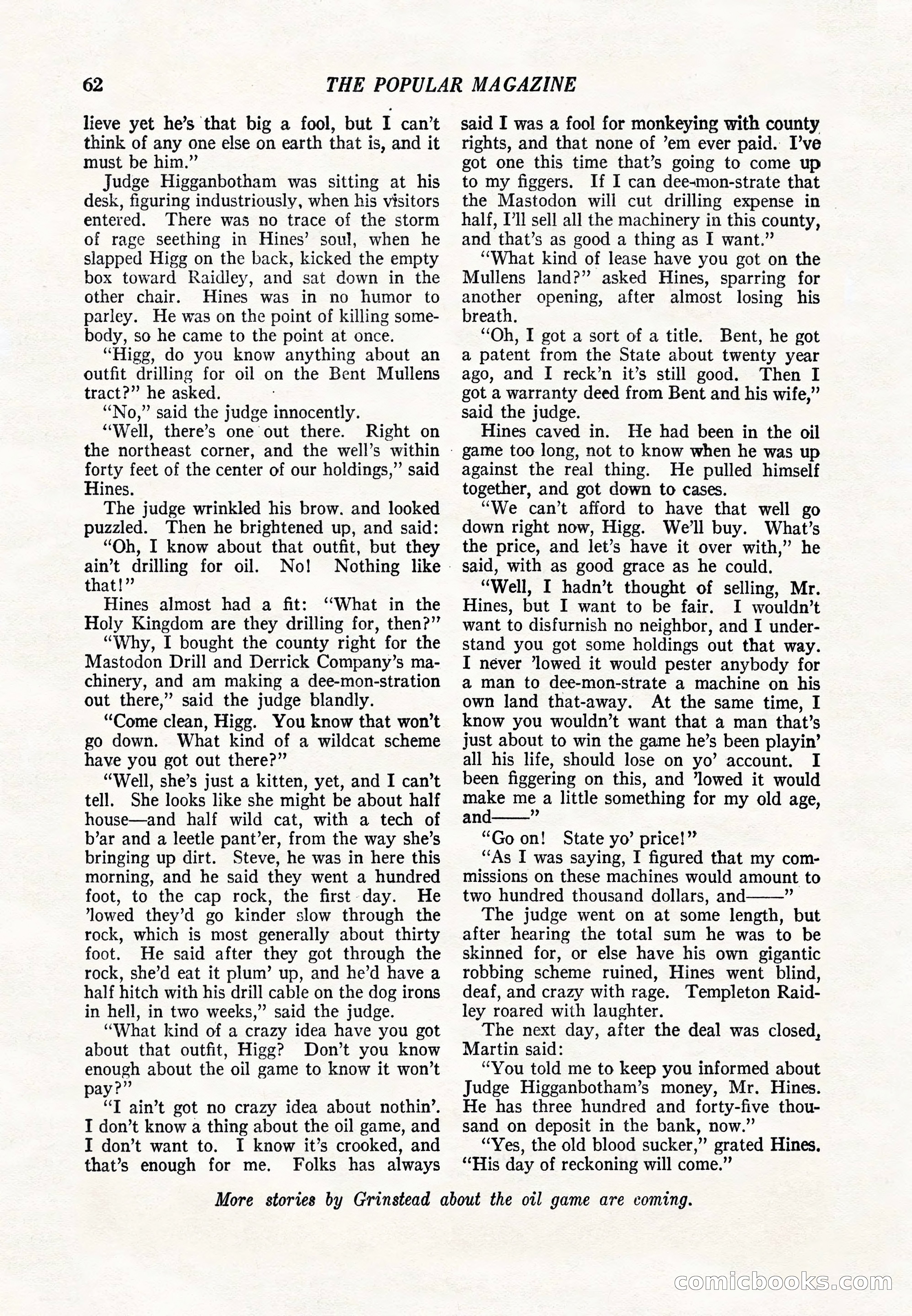 The Popular Magazine, June 20, 1920 — page 64 of 164