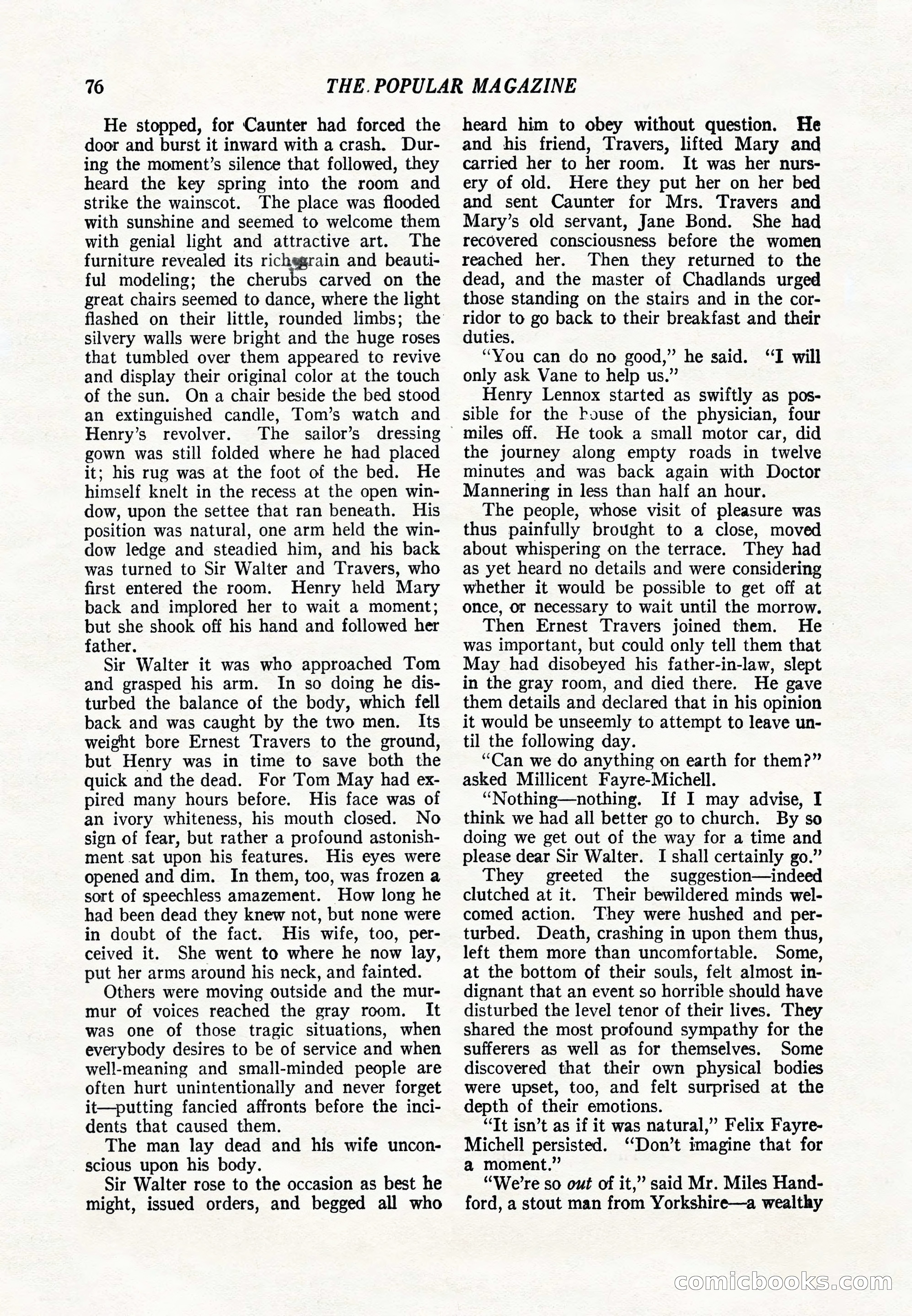 The Popular Magazine, June 20, 1920 — page 78 of 164
