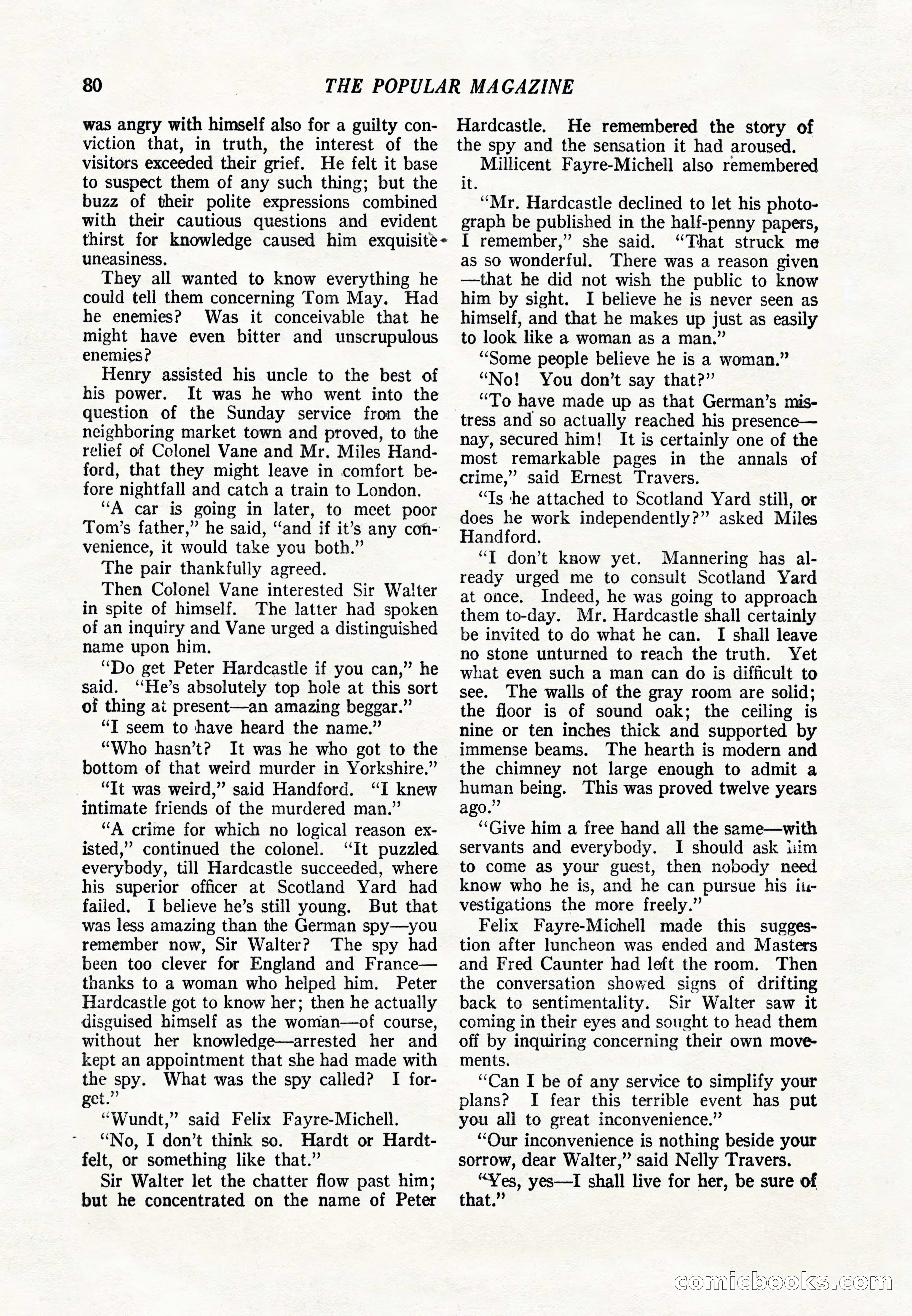 The Popular Magazine, June 20, 1920 — page 82 of 164