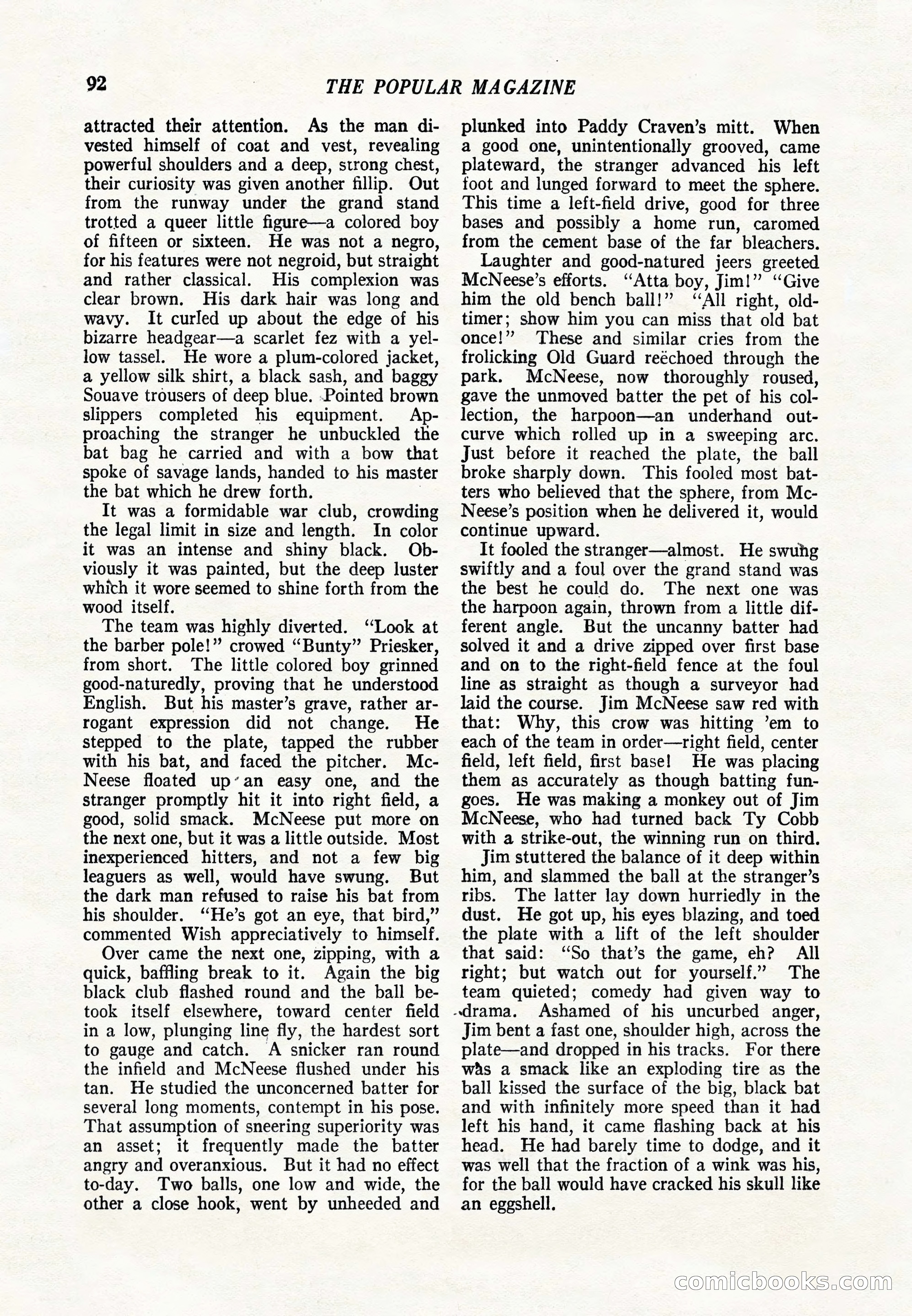 The Popular Magazine, June 20, 1920 — page 94 of 164
