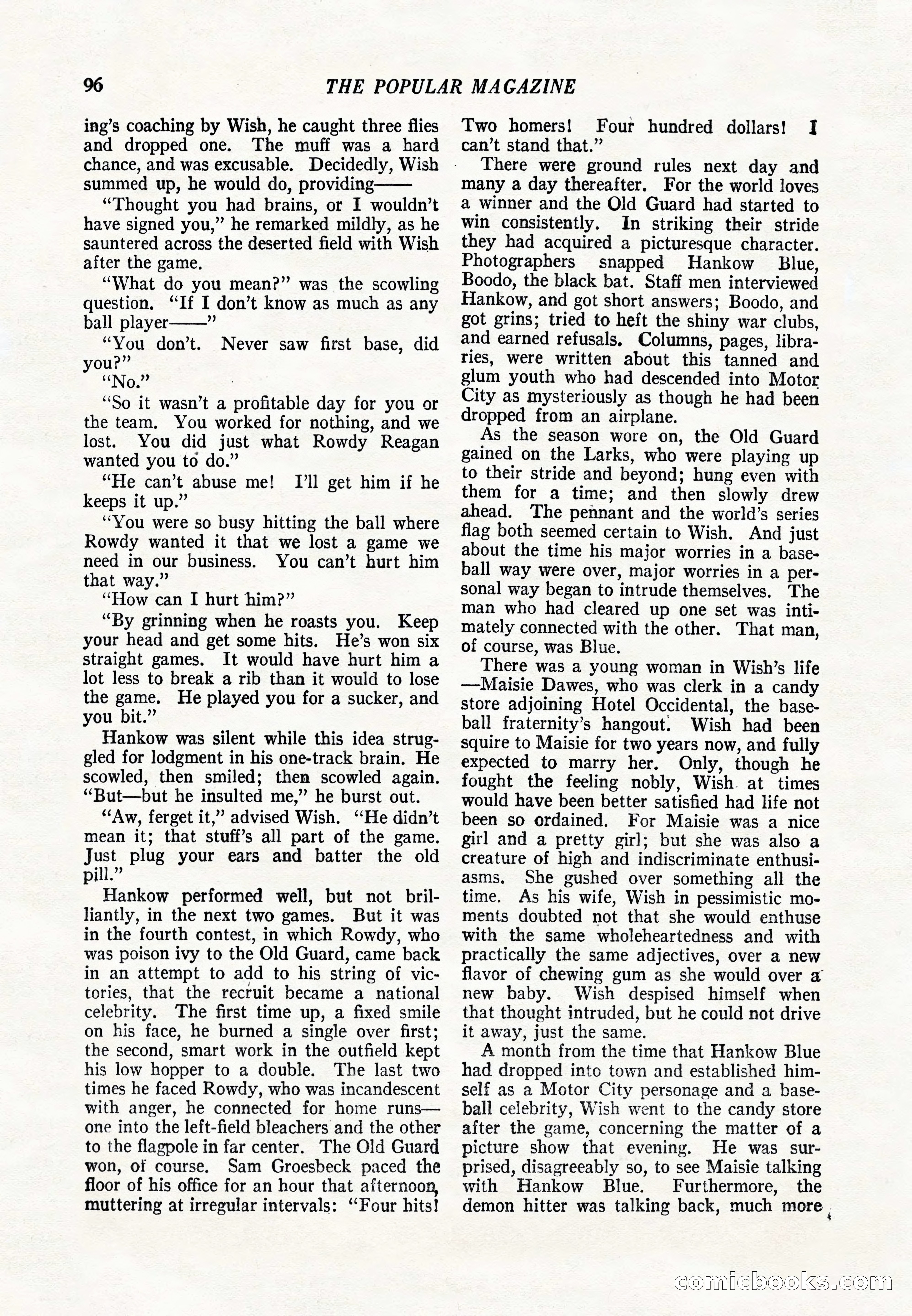 The Popular Magazine, June 20, 1920 — page 98 of 164