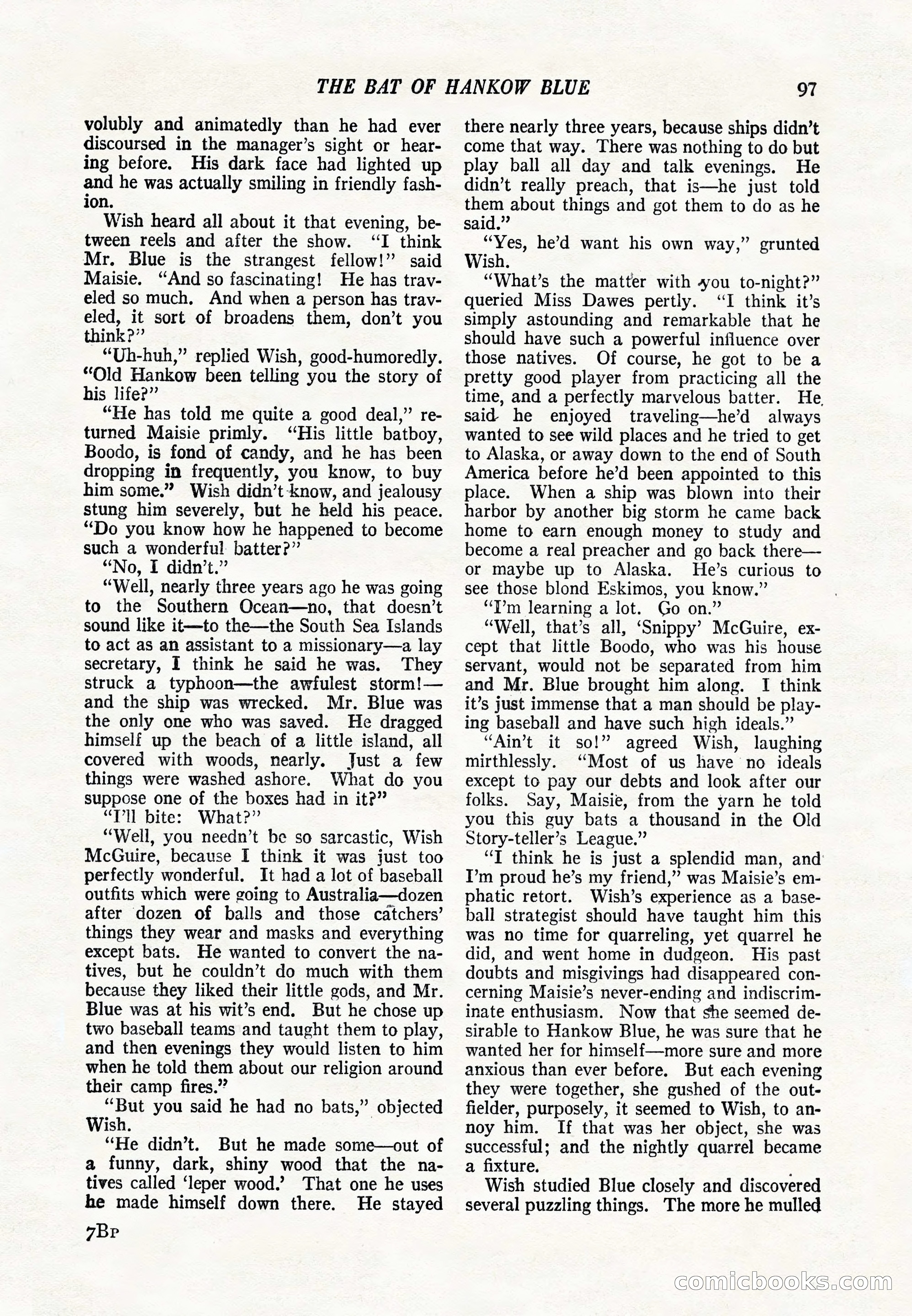 The Popular Magazine, June 20, 1920 — page 99 of 164