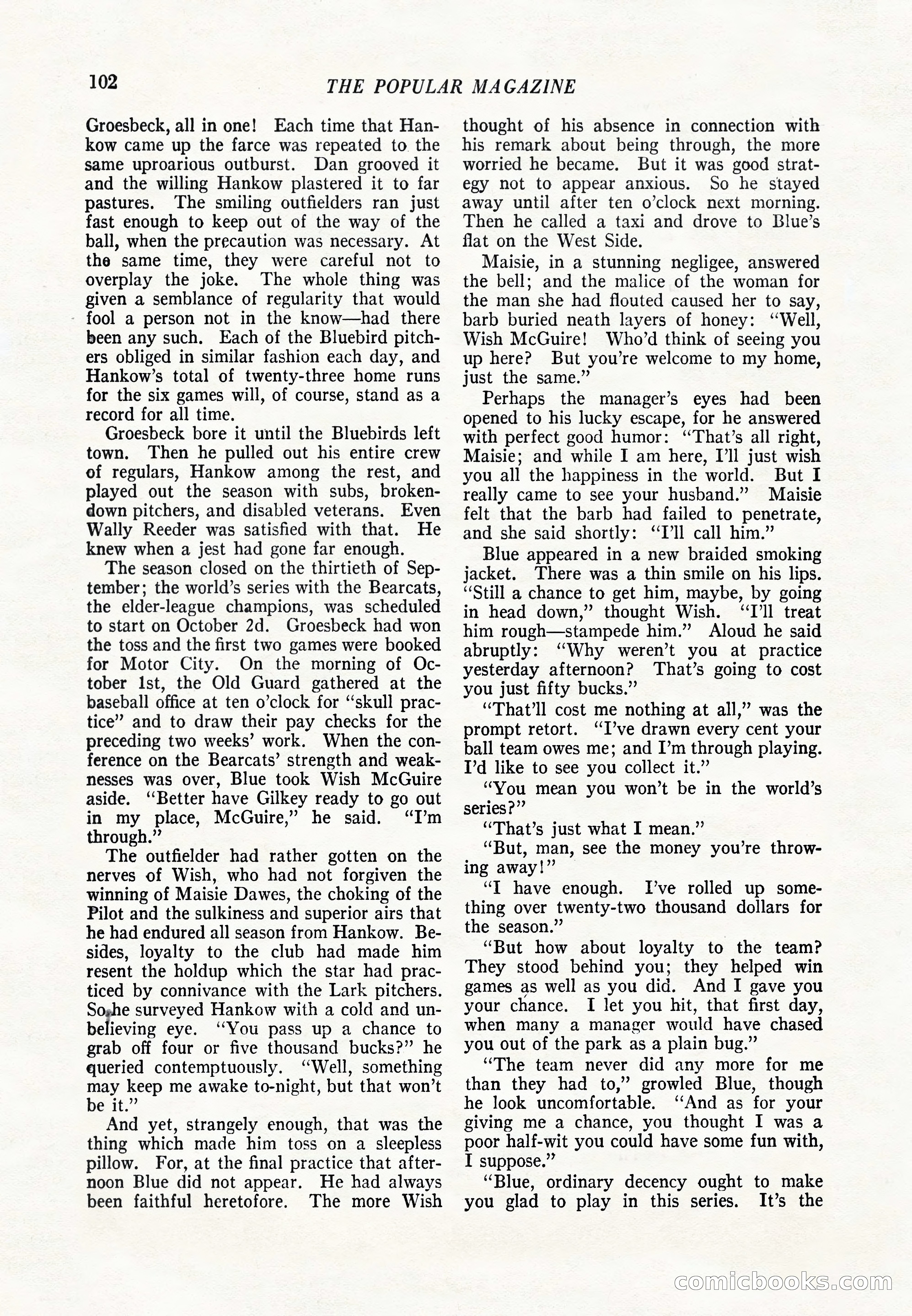 The Popular Magazine, June 20, 1920 — page 104 of 164