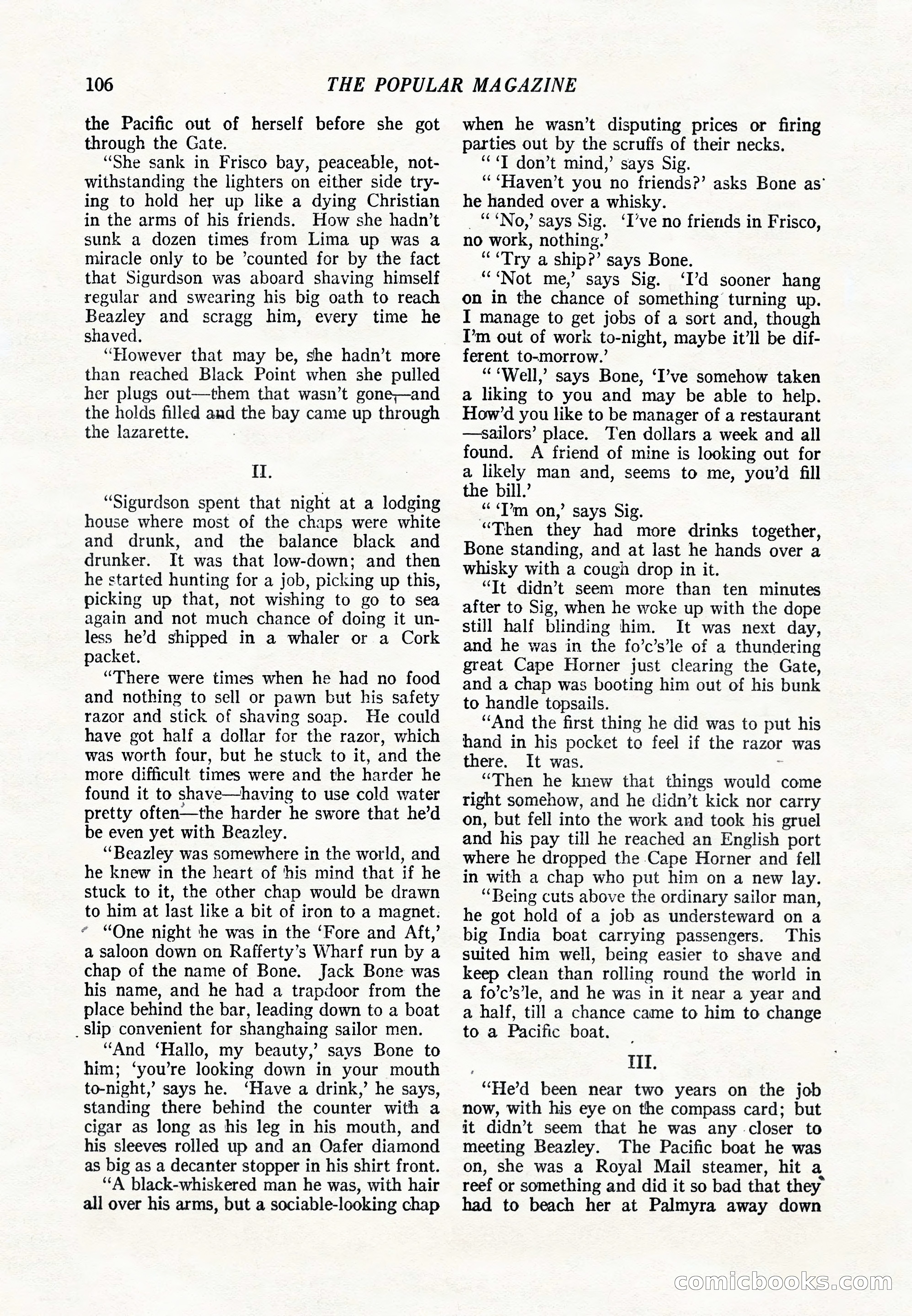 The Popular Magazine, June 20, 1920 — page 108 of 164