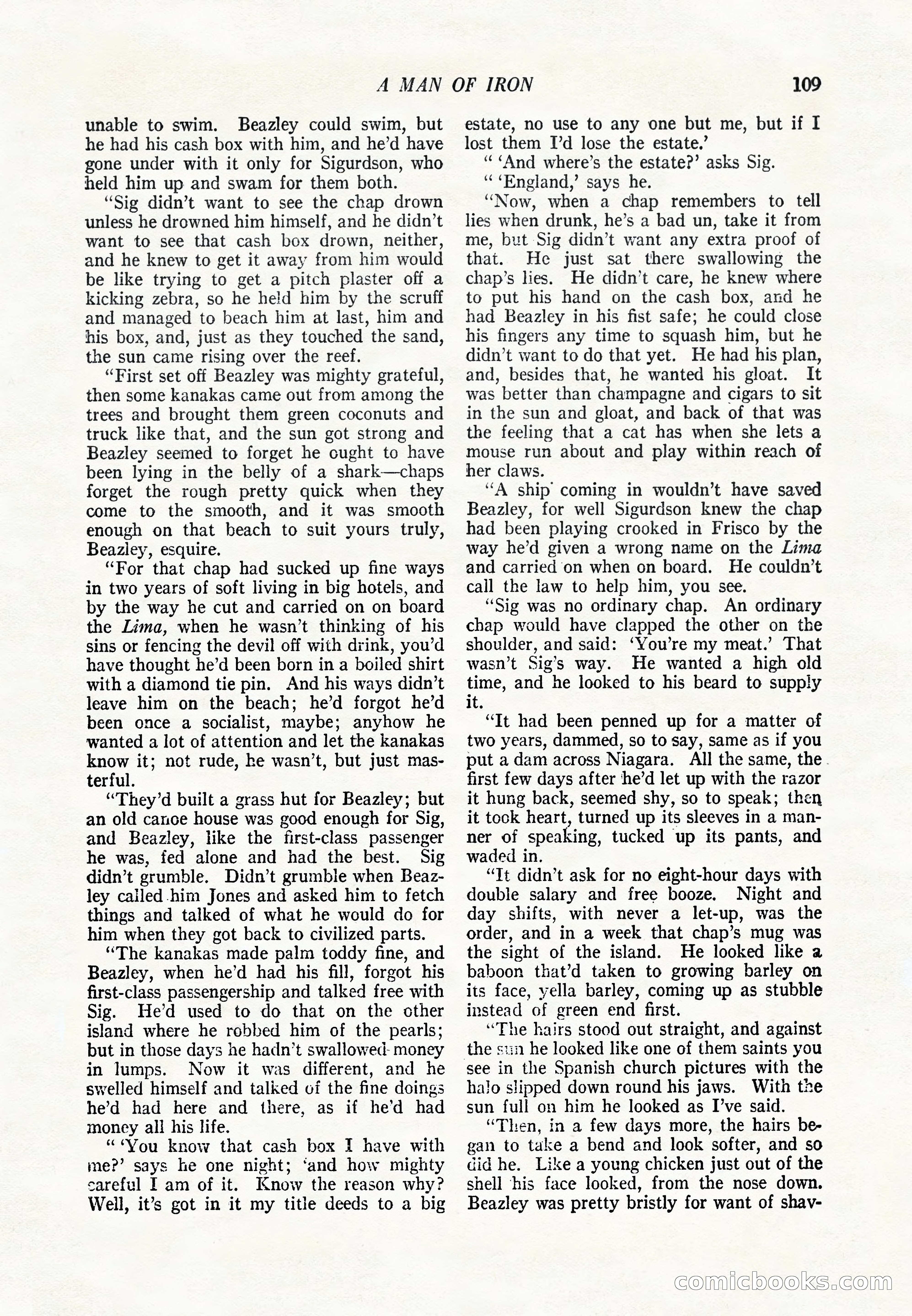 The Popular Magazine, June 20, 1920 — page 111 of 164