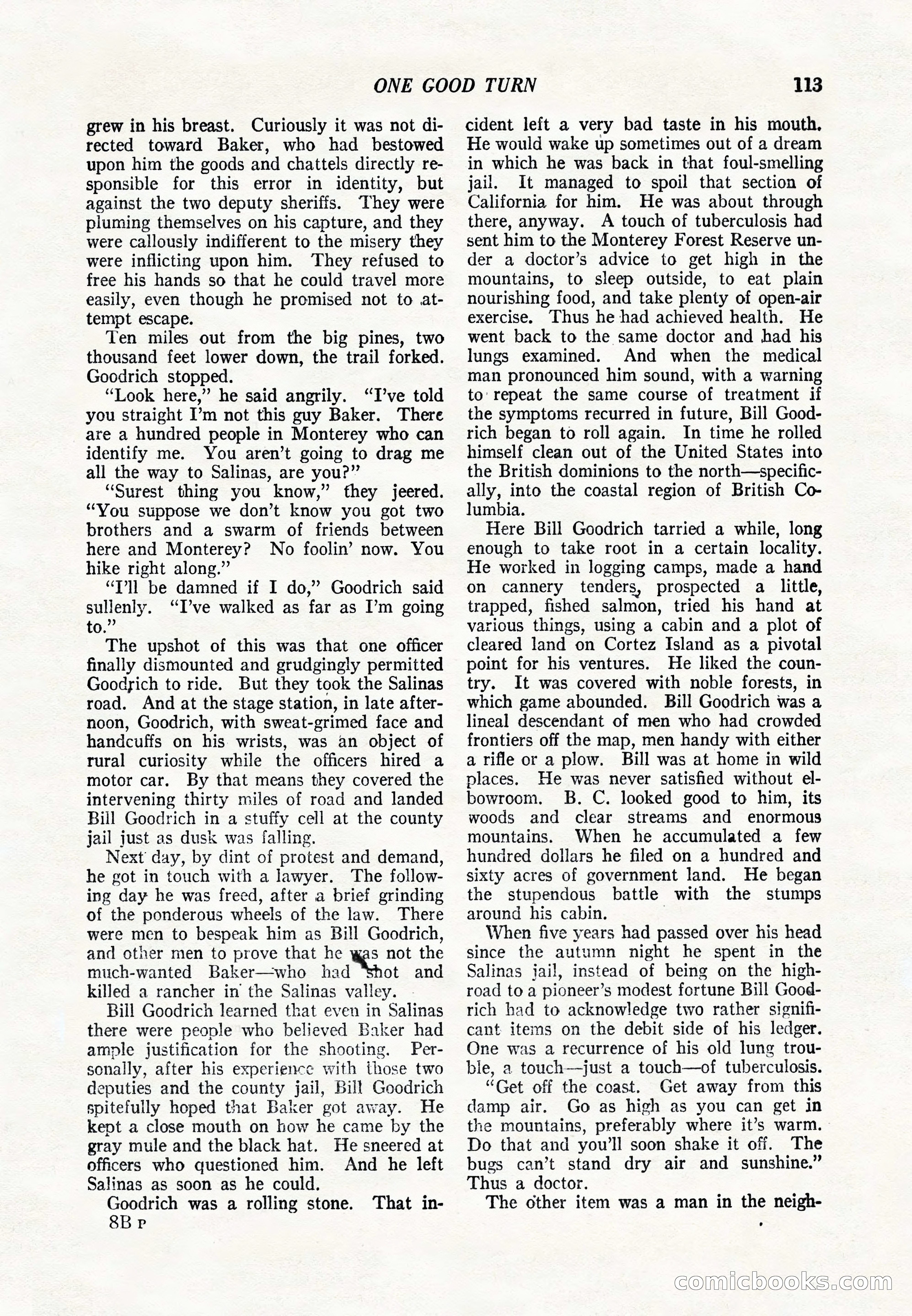 The Popular Magazine, June 20, 1920 — page 115 of 164