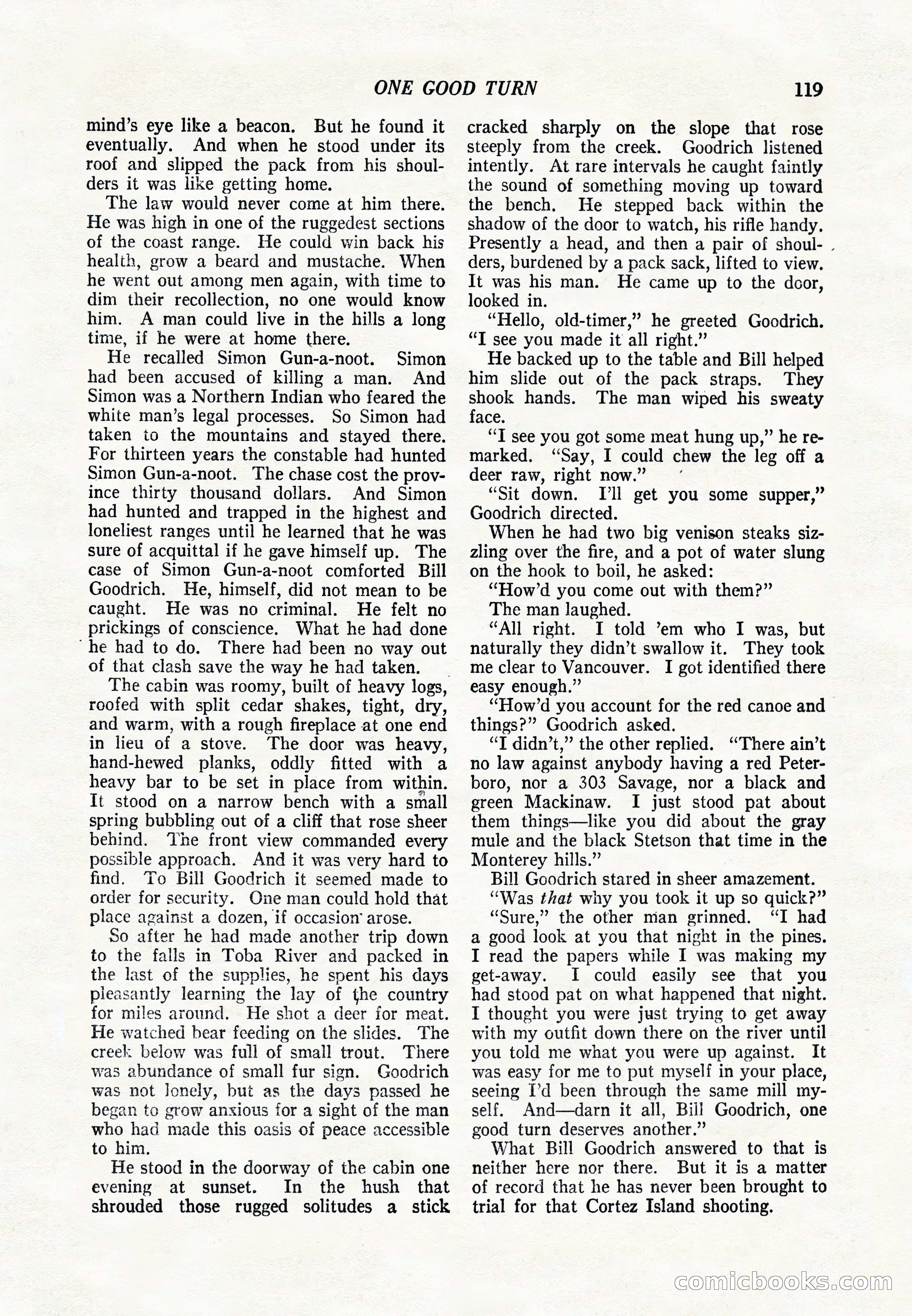 The Popular Magazine, June 20, 1920 — page 121 of 164