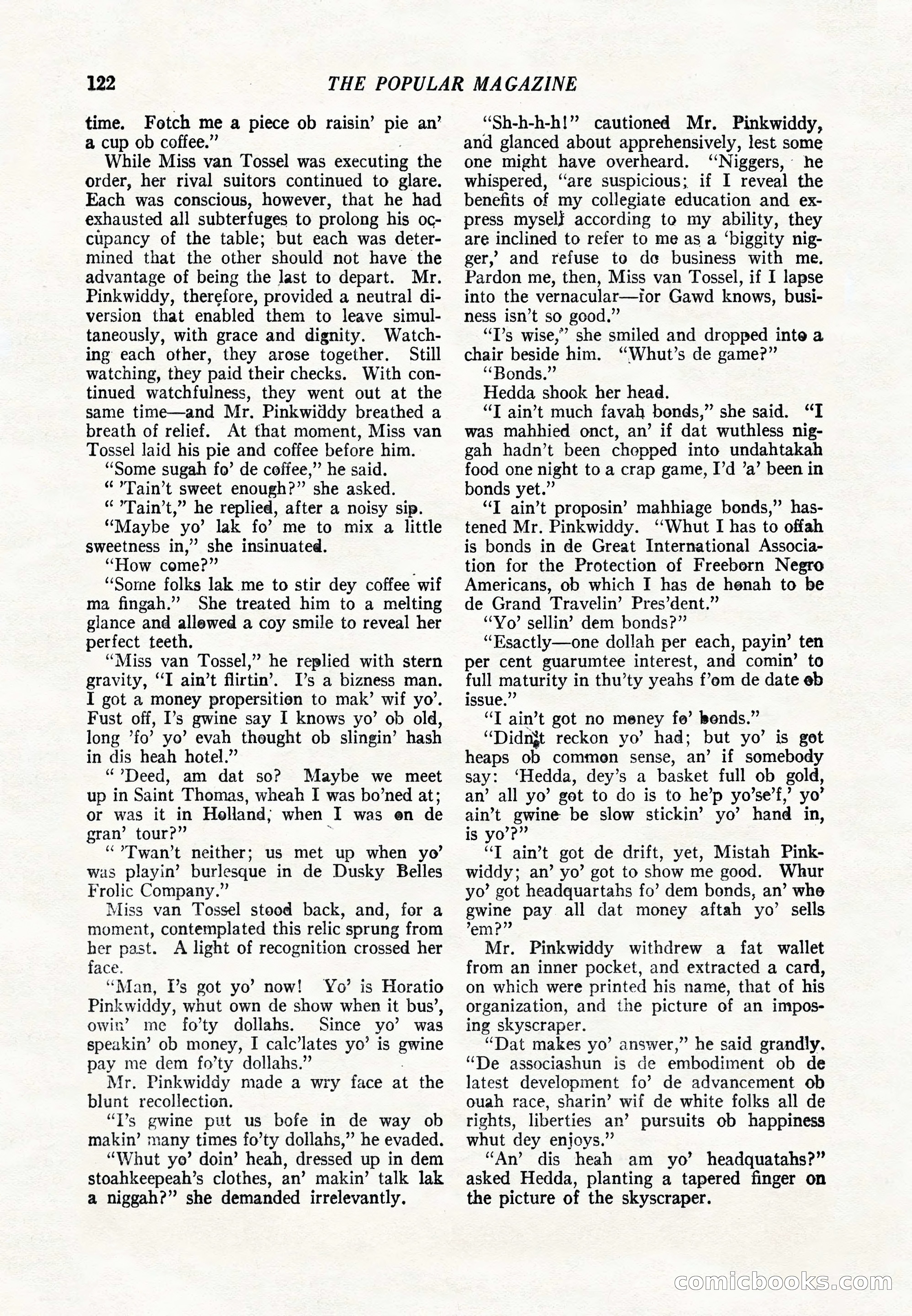 The Popular Magazine, June 20, 1920 — page 124 of 164