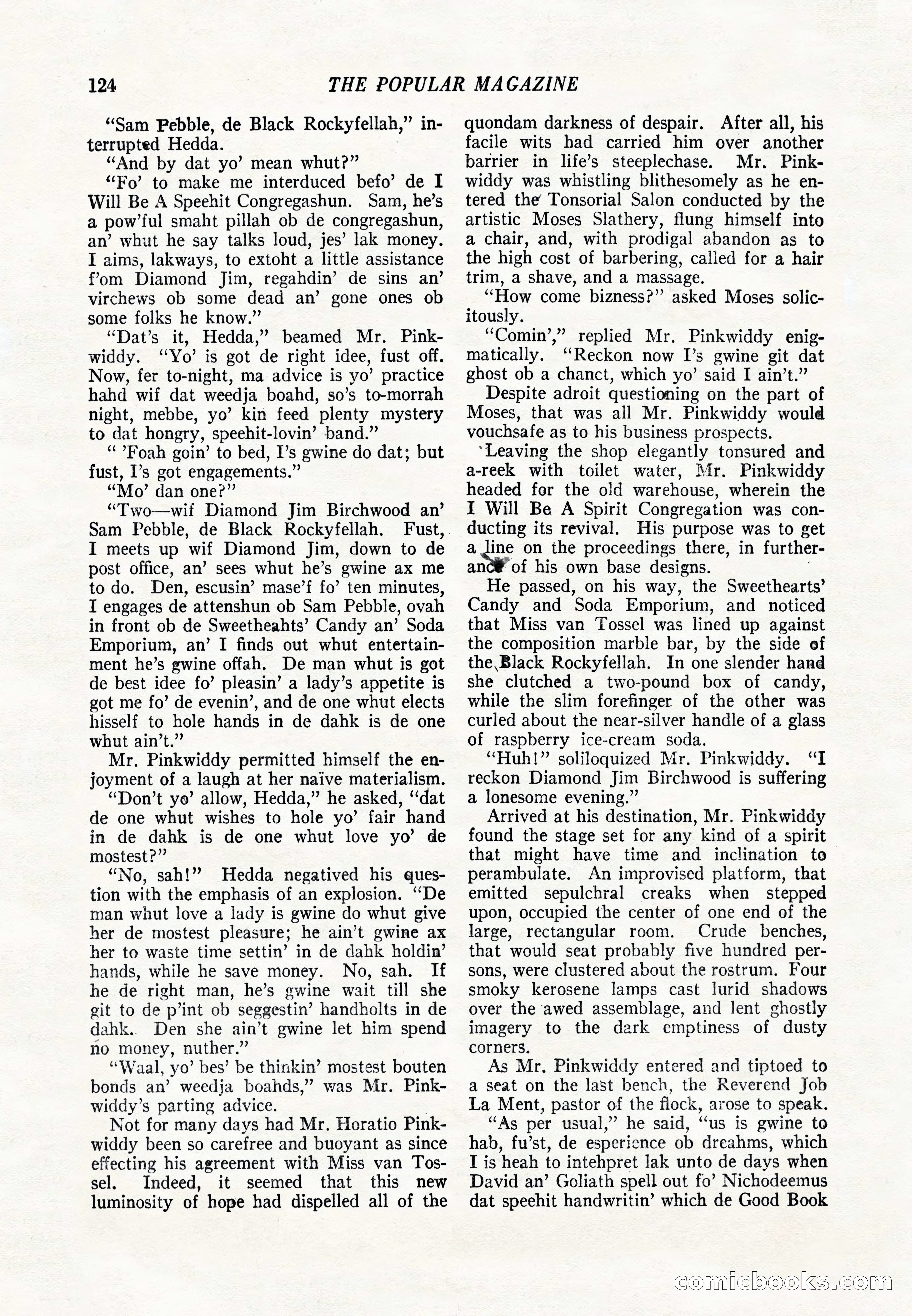 The Popular Magazine, June 20, 1920 — page 126 of 164