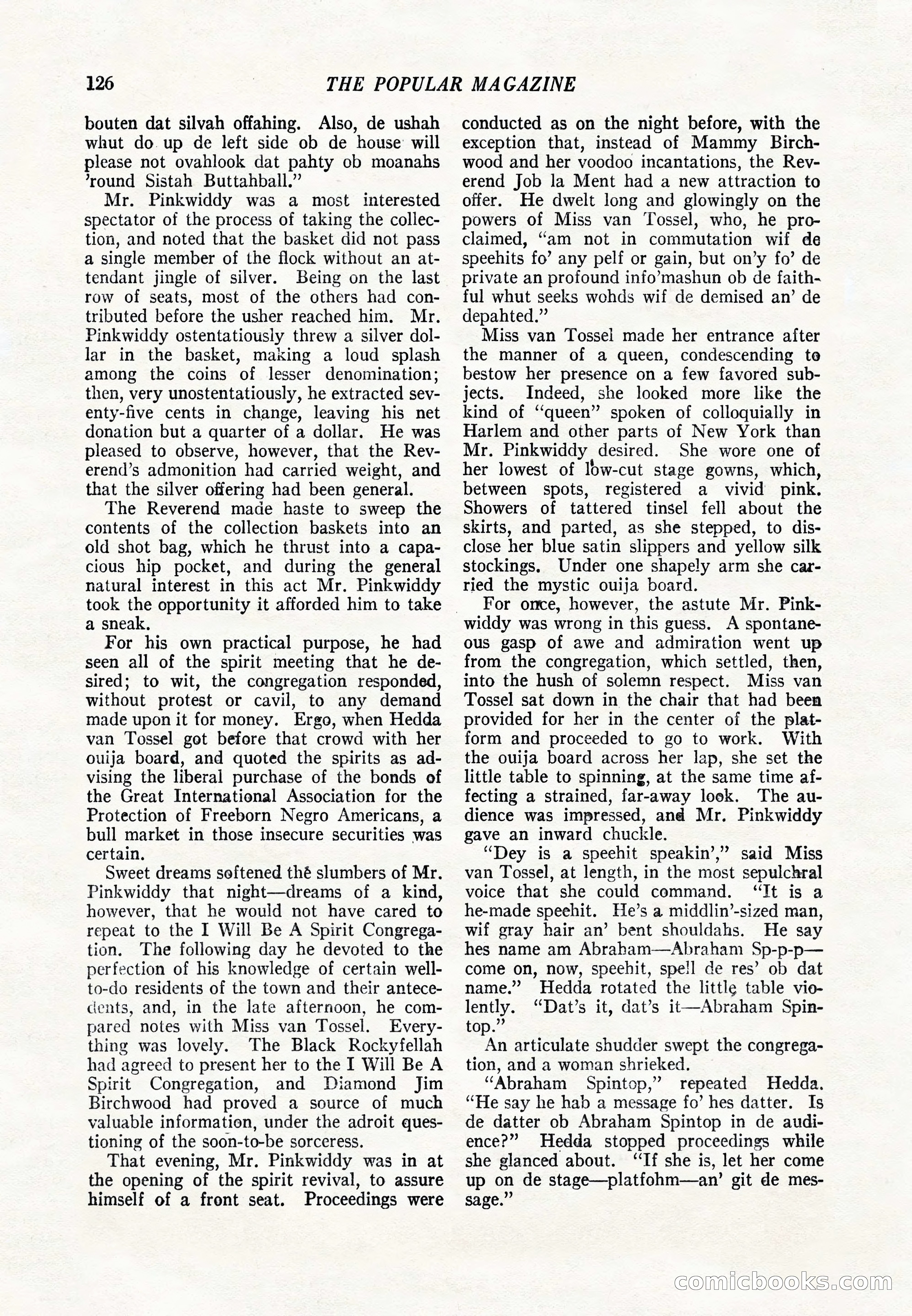 The Popular Magazine, June 20, 1920 — page 128 of 164