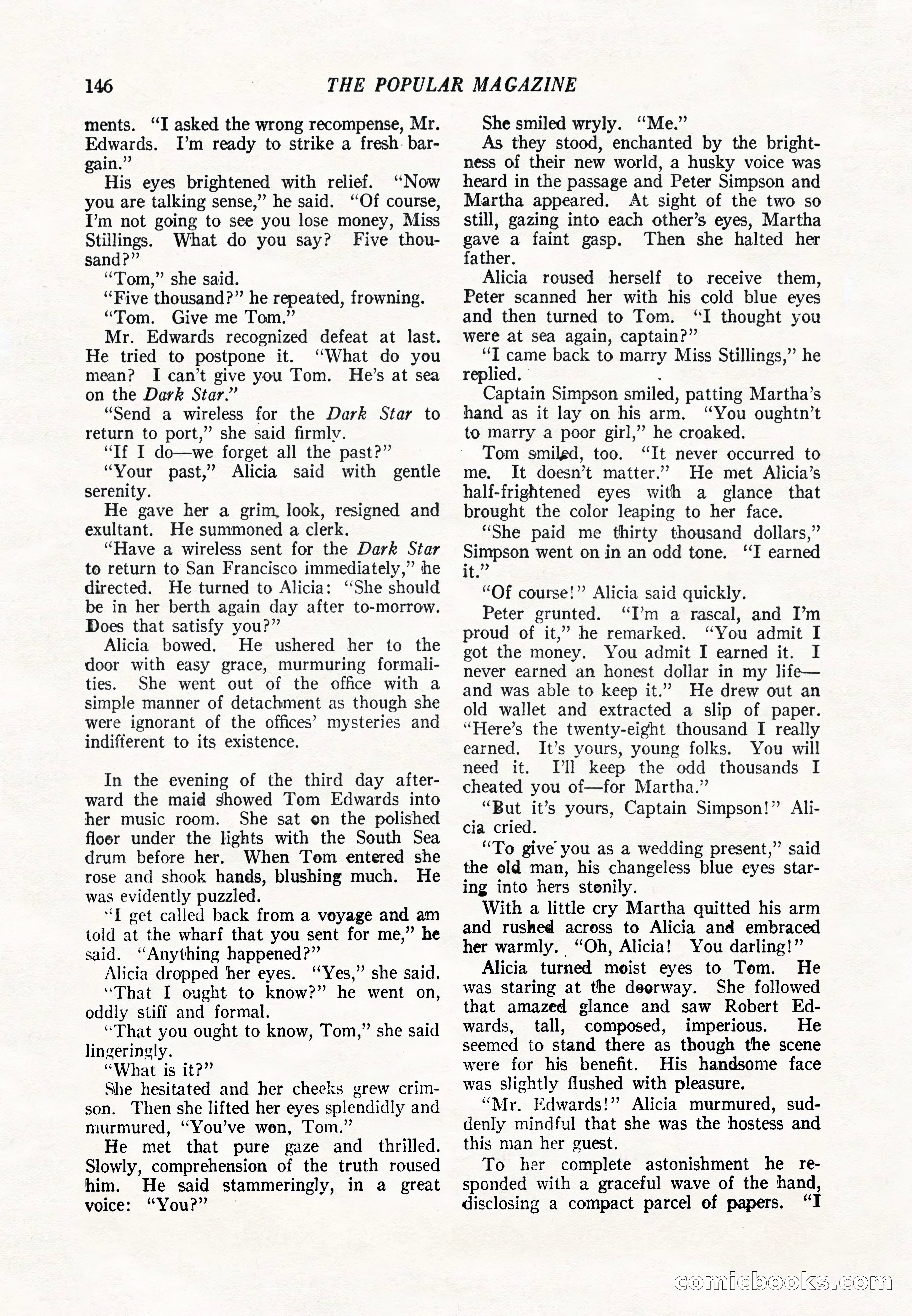 The Popular Magazine, June 20, 1920 — page 148 of 164