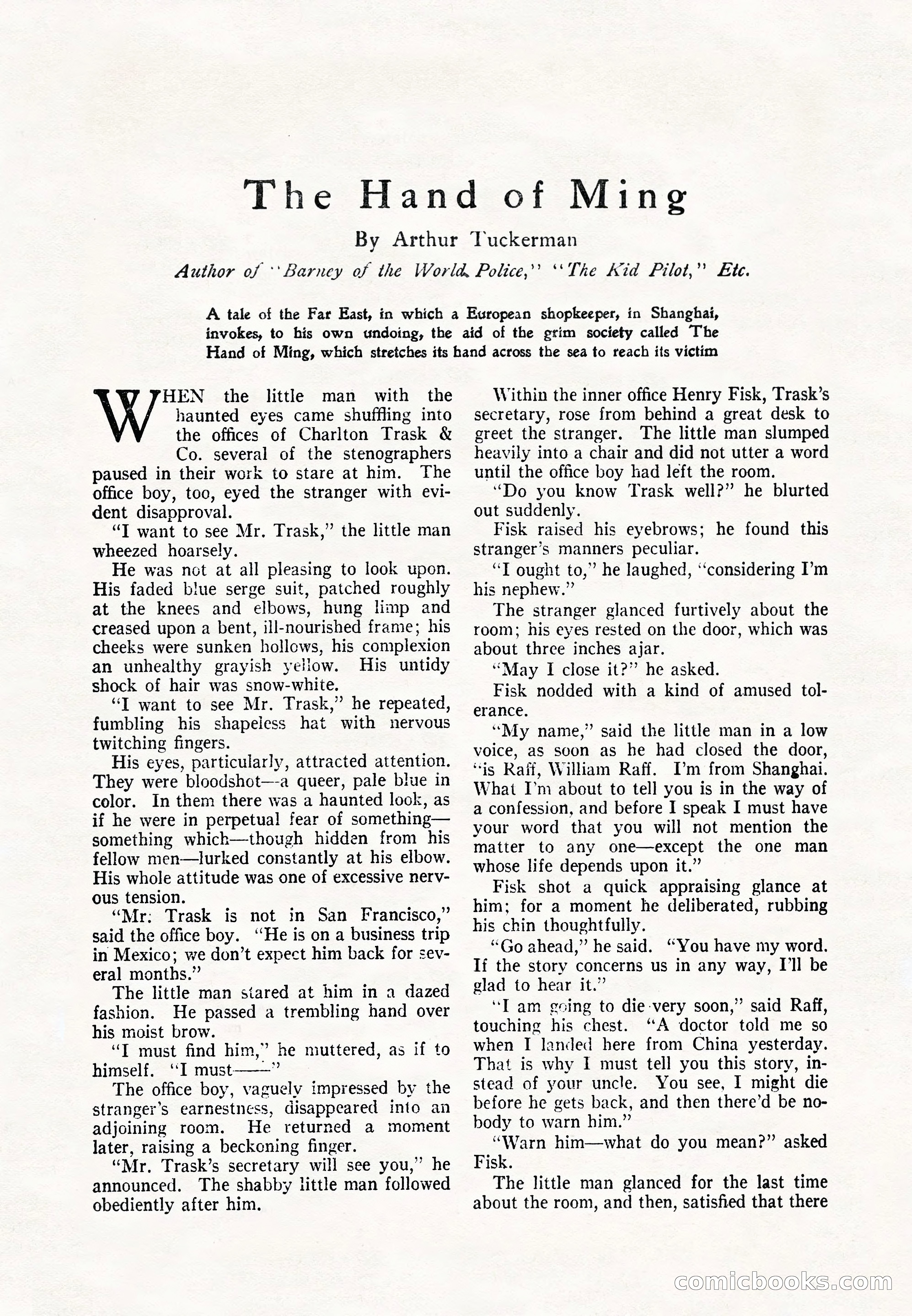 The Popular Magazine, June 20, 1920 — page 157 of 164