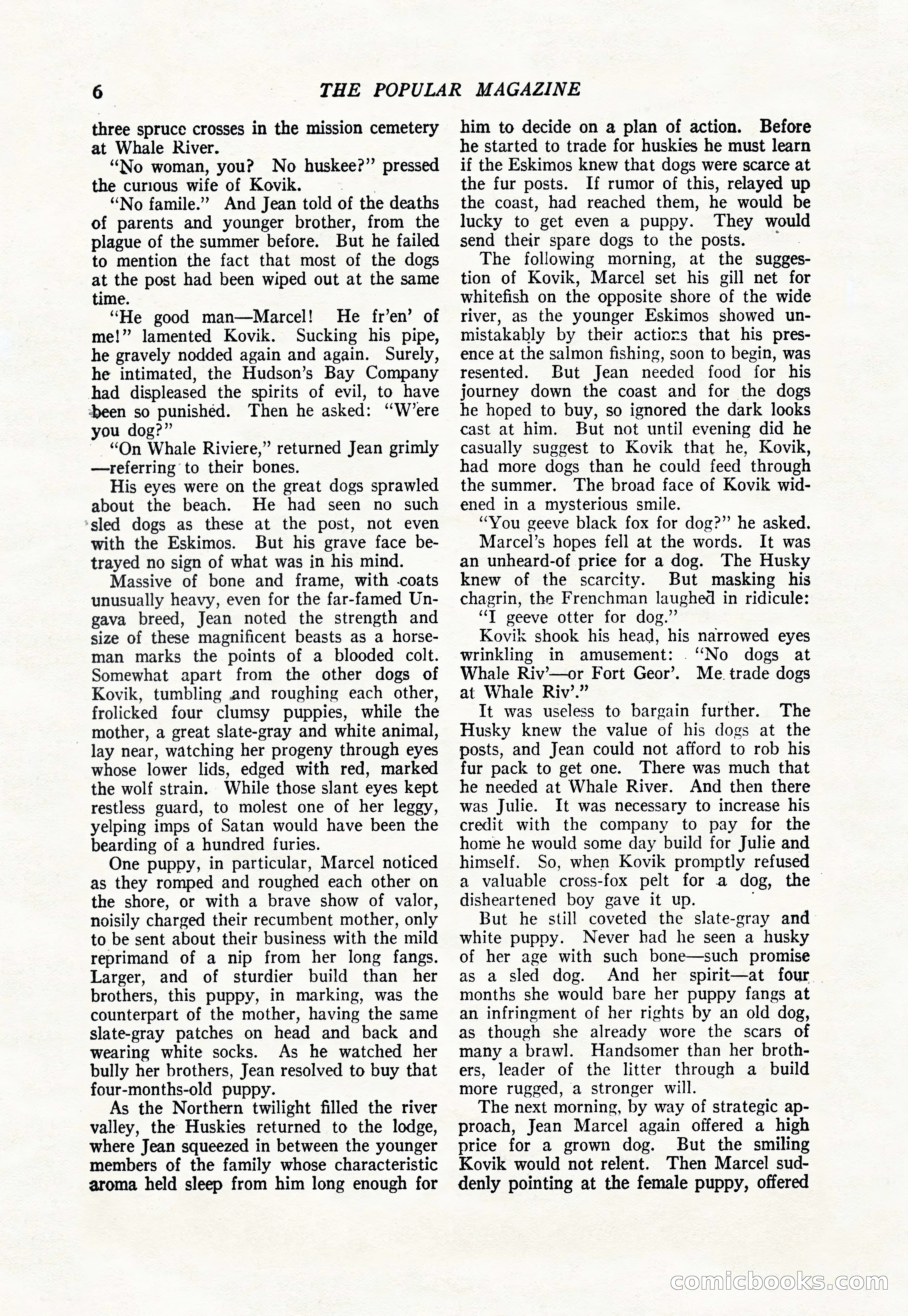 The Popular Magazine, January 1922 — page 8 of 196