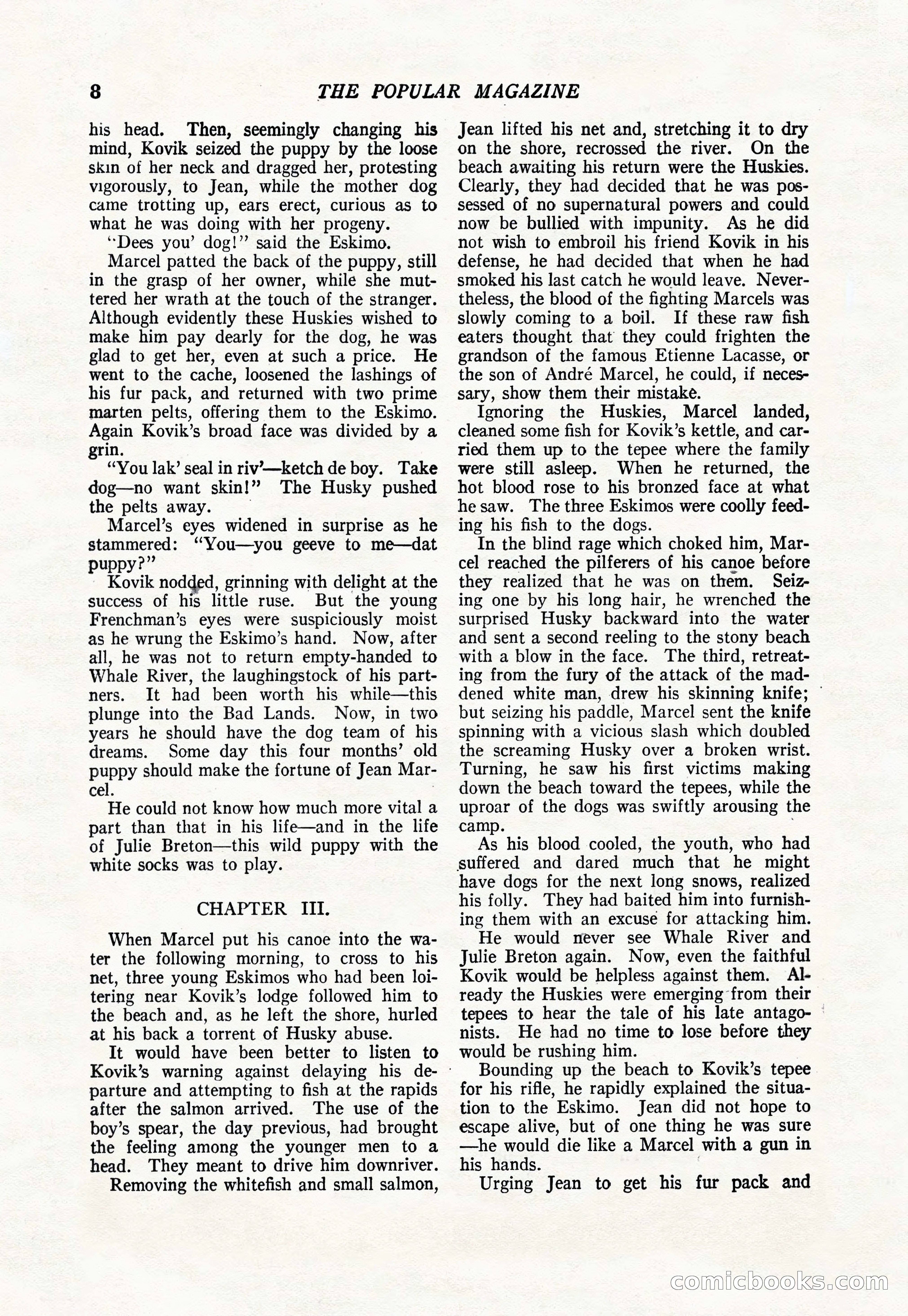 The Popular Magazine, January 1922 — page 10 of 196