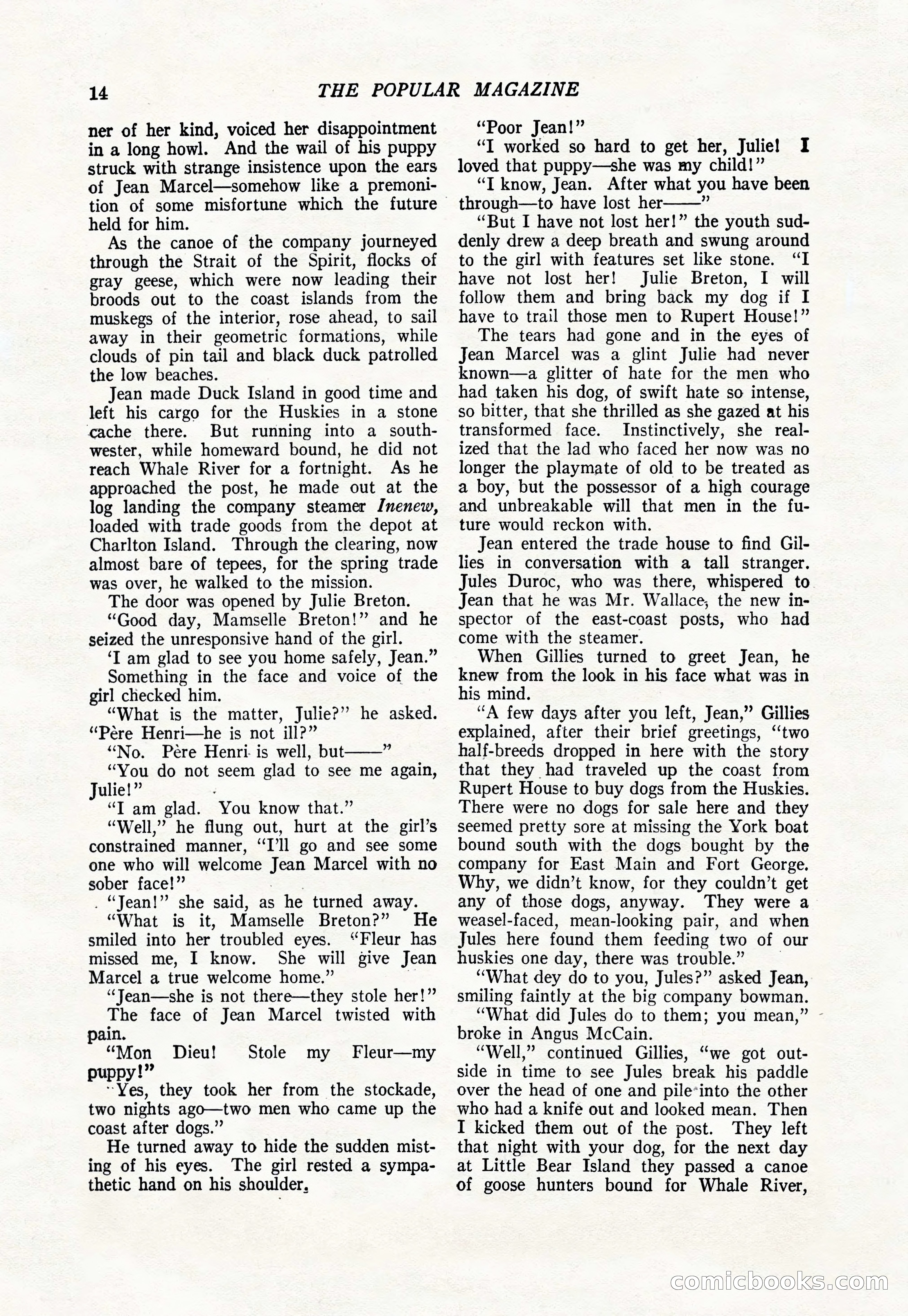 The Popular Magazine, January 1922 — page 16 of 196