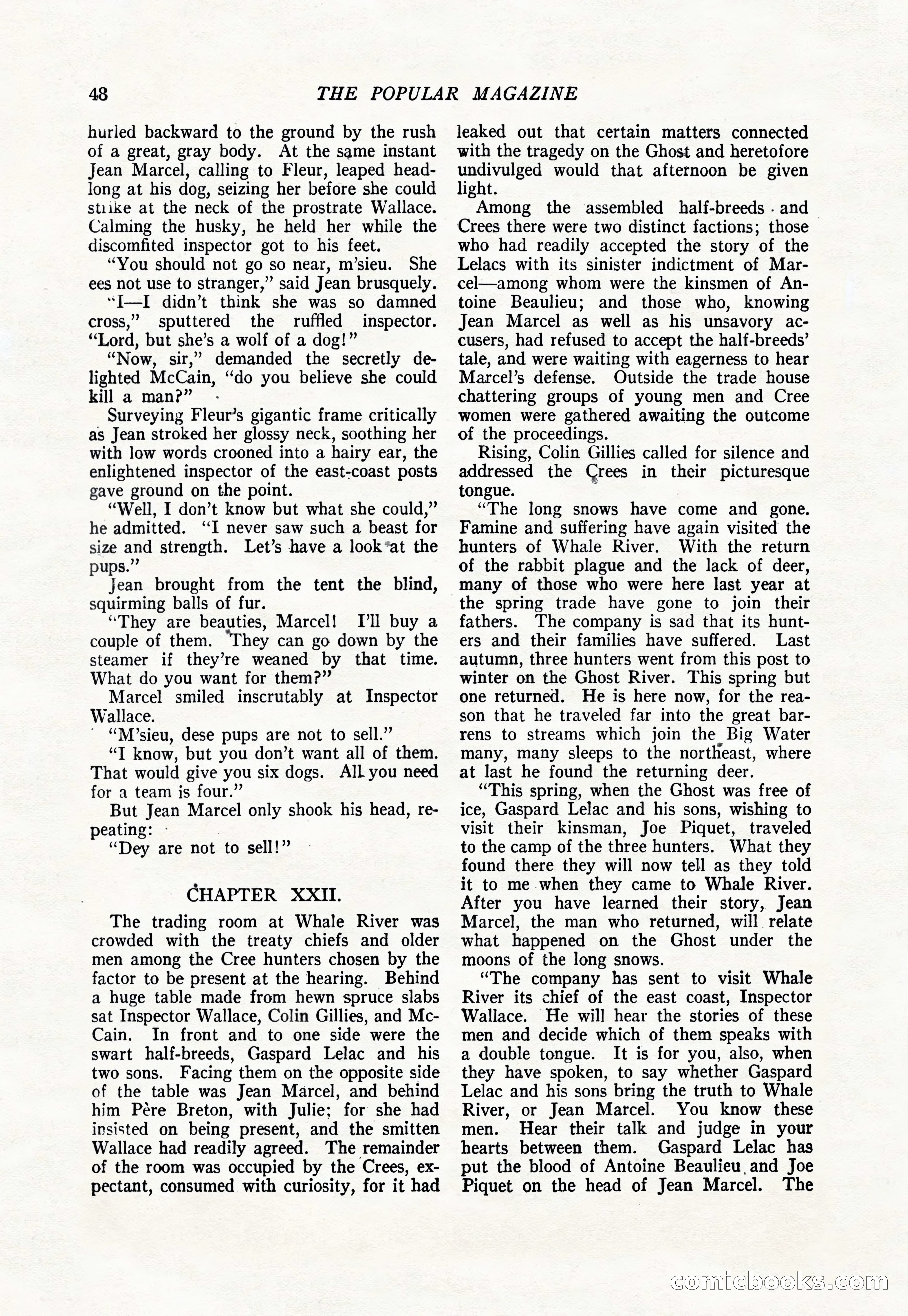 The Popular Magazine, January 1922 — page 50 of 196