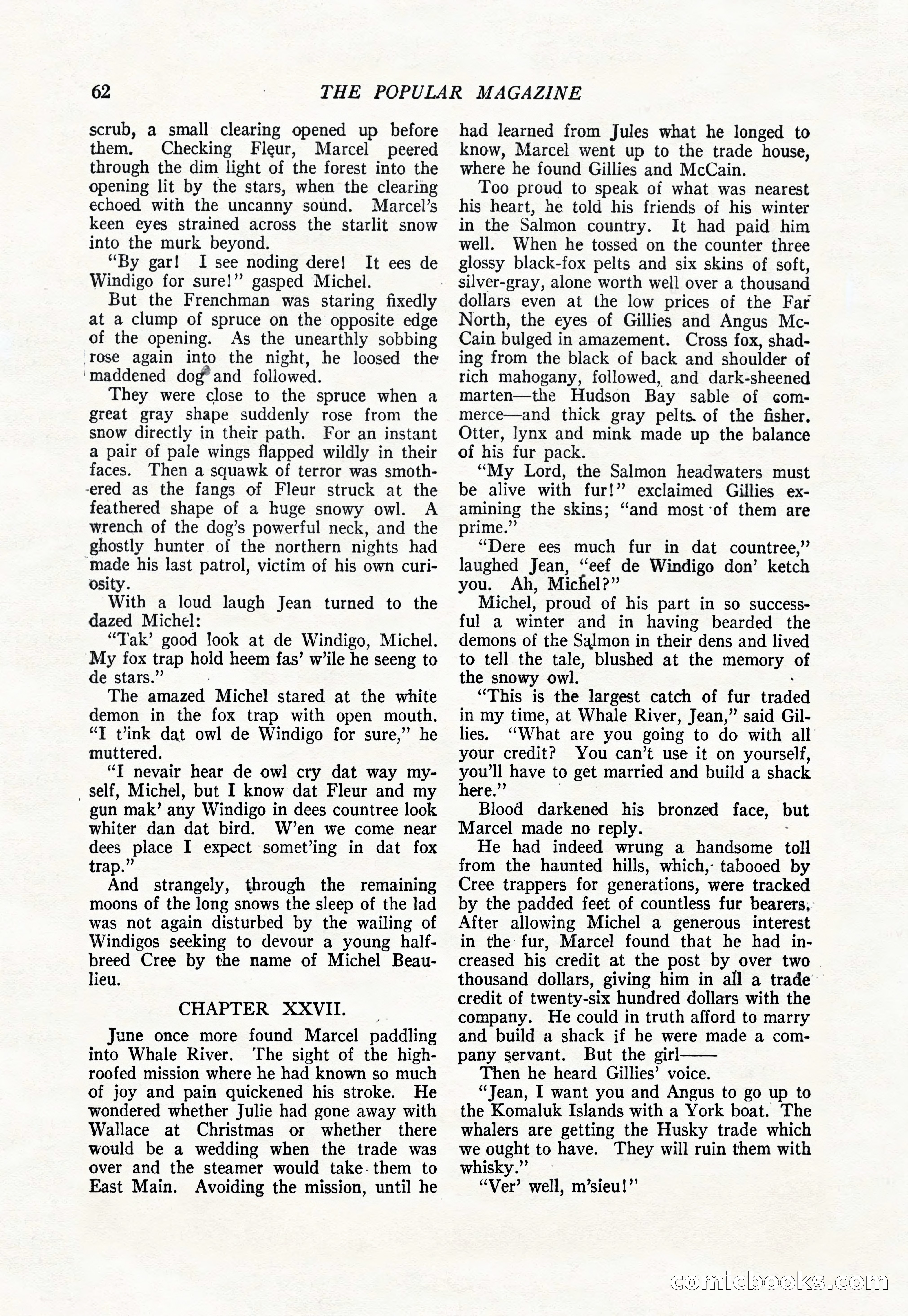 The Popular Magazine, January 1922 — page 64 of 196