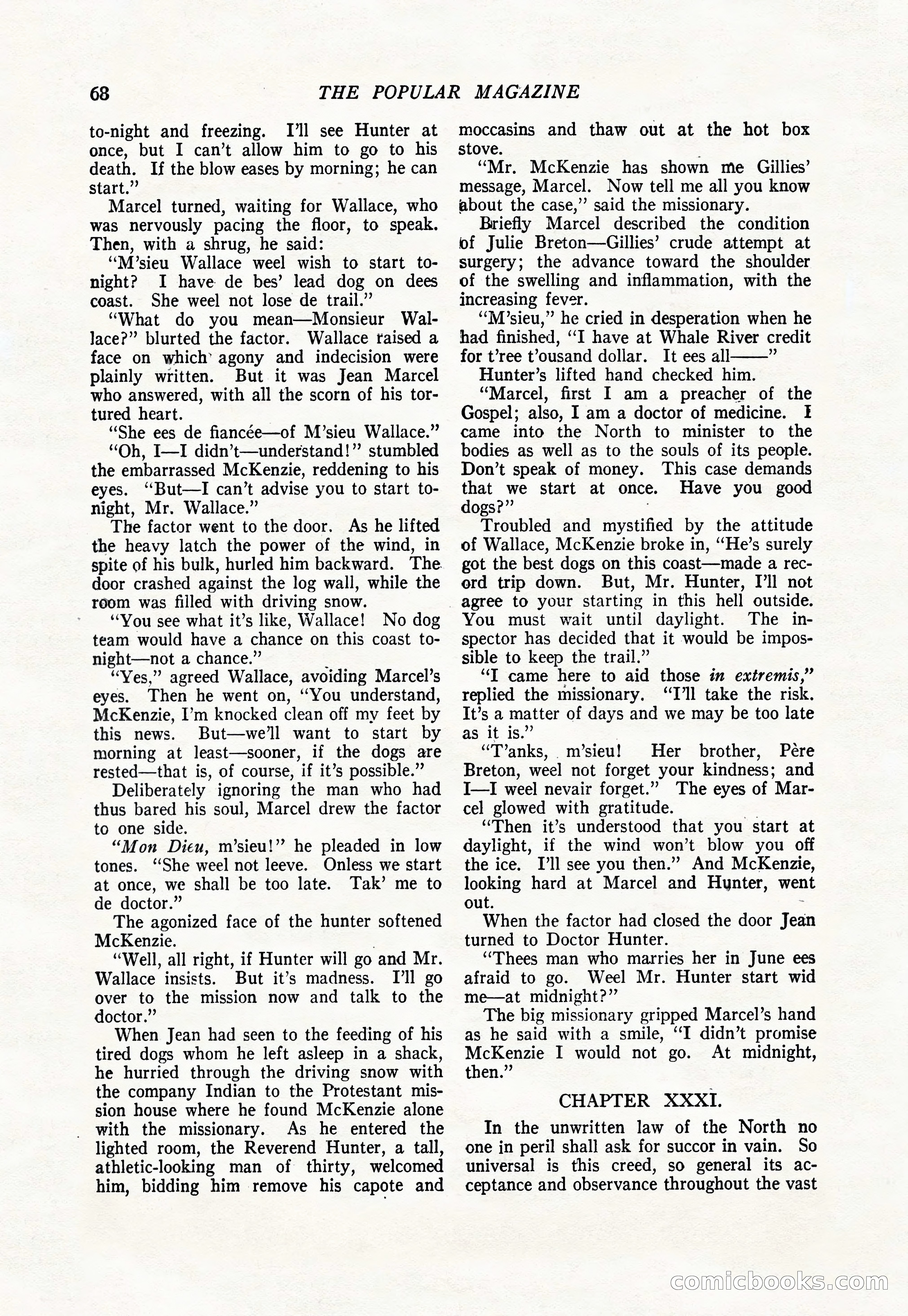 The Popular Magazine, January 1922 — page 70 of 196