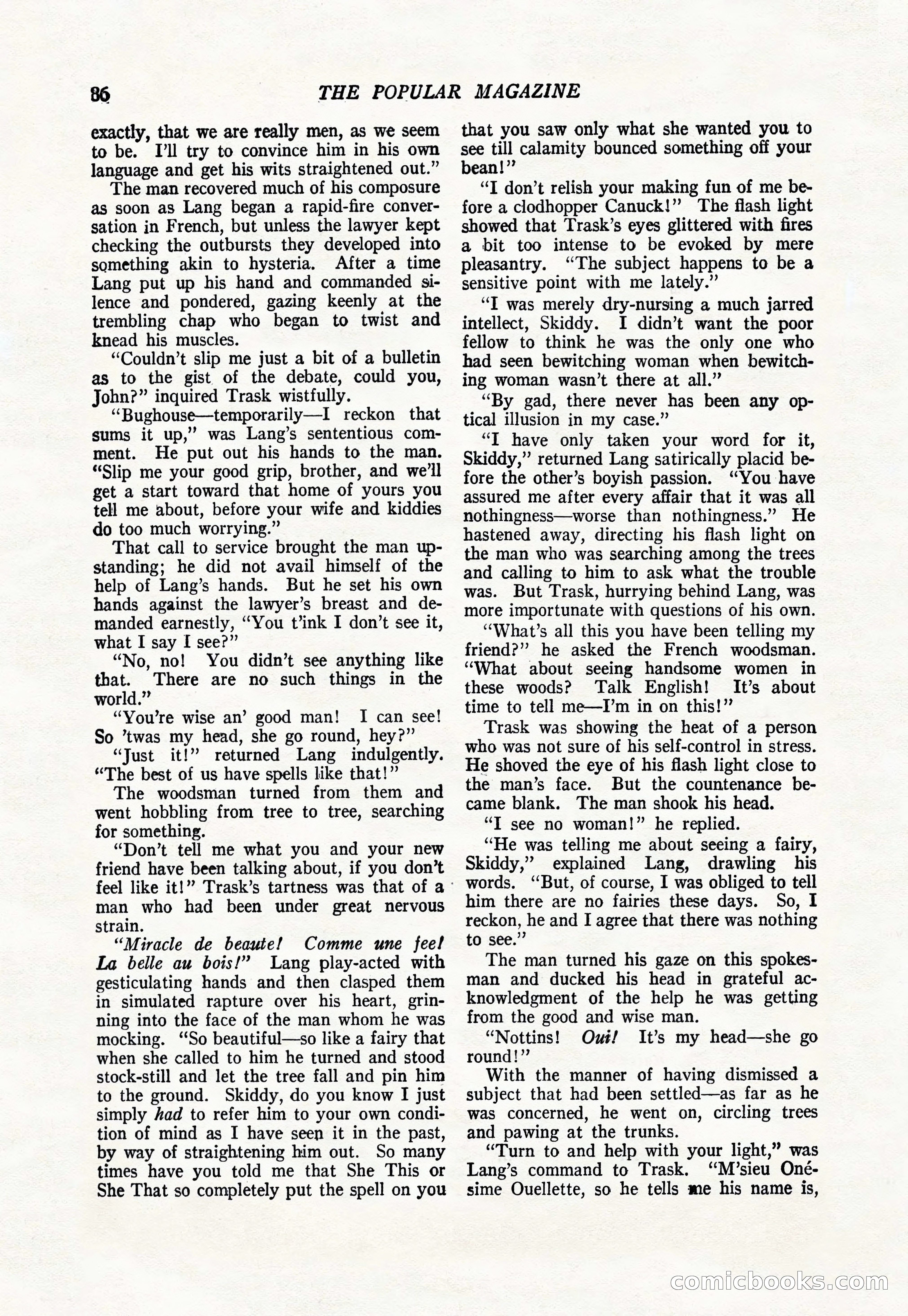 The Popular Magazine, January 1922 — page 88 of 196