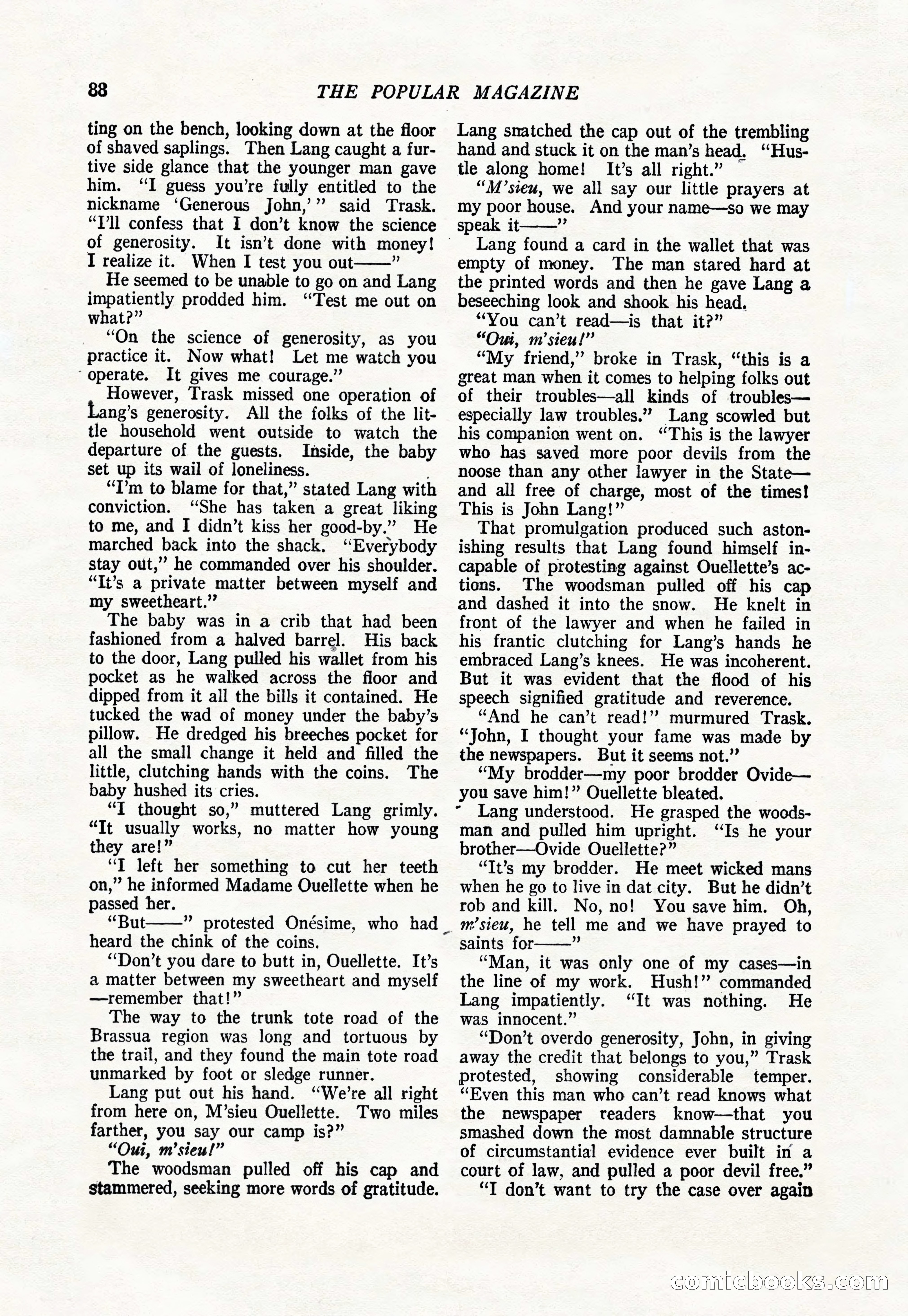 The Popular Magazine, January 1922 — page 90 of 196