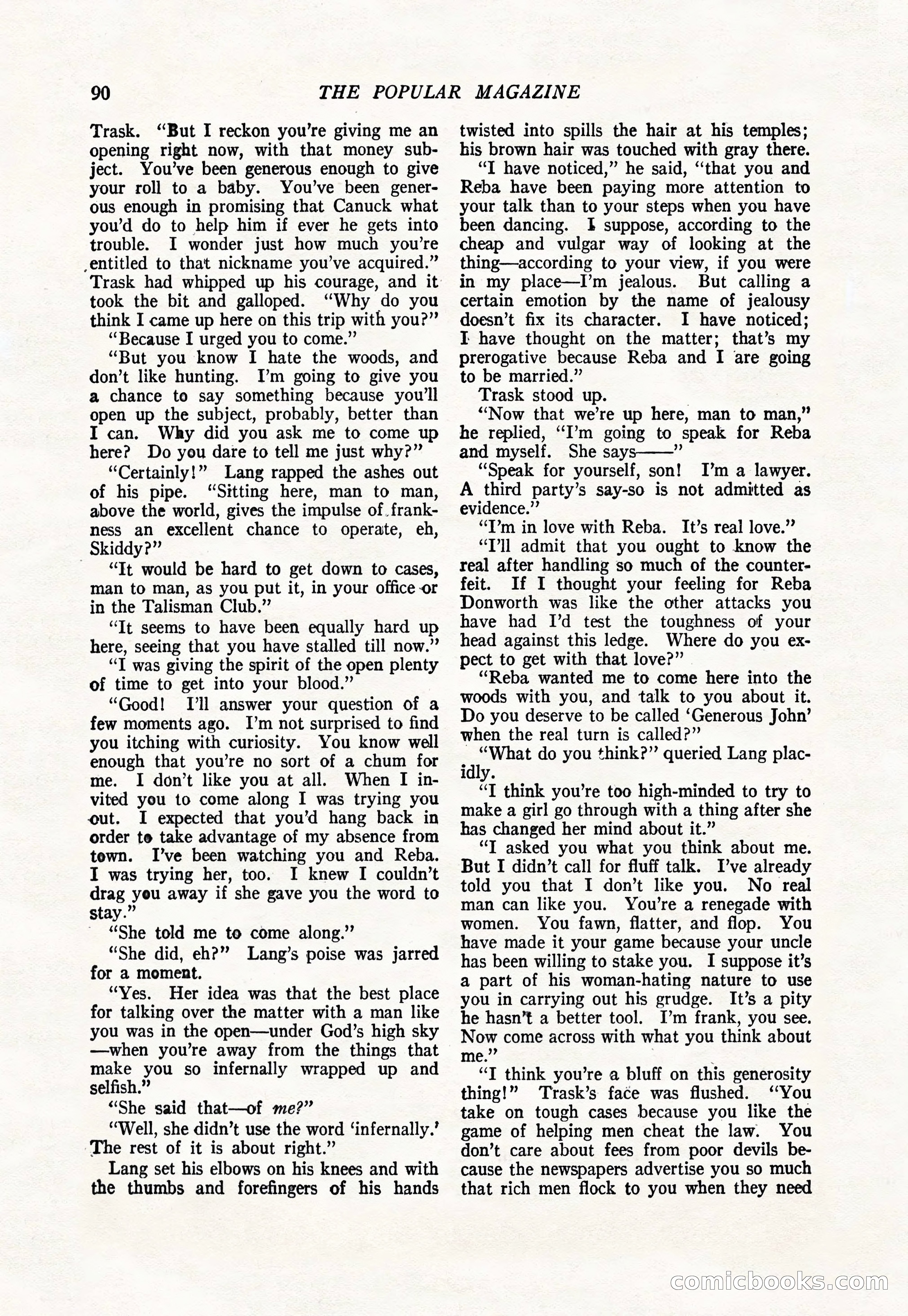The Popular Magazine, January 1922 — page 92 of 196