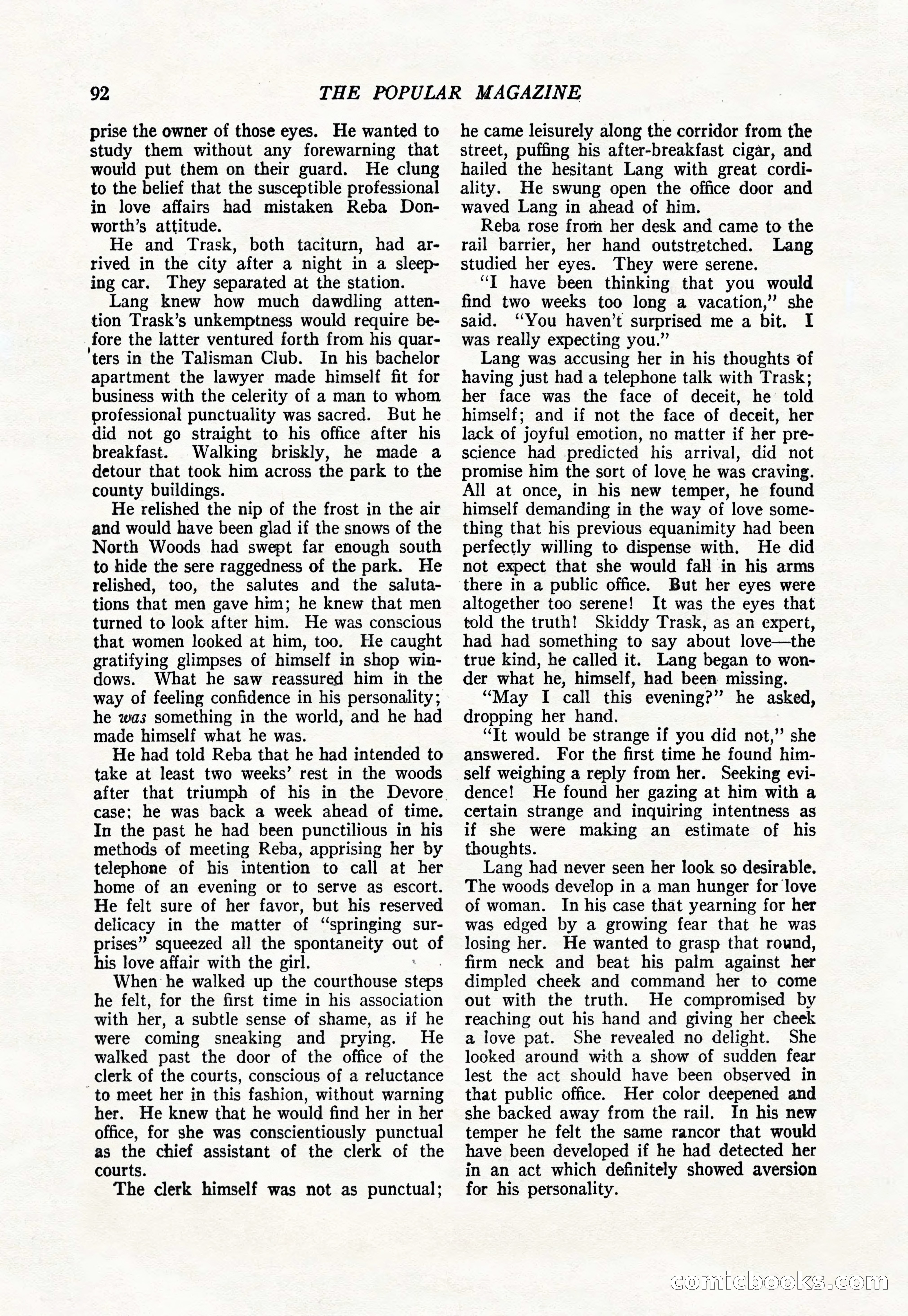 The Popular Magazine, January 1922 — page 94 of 196