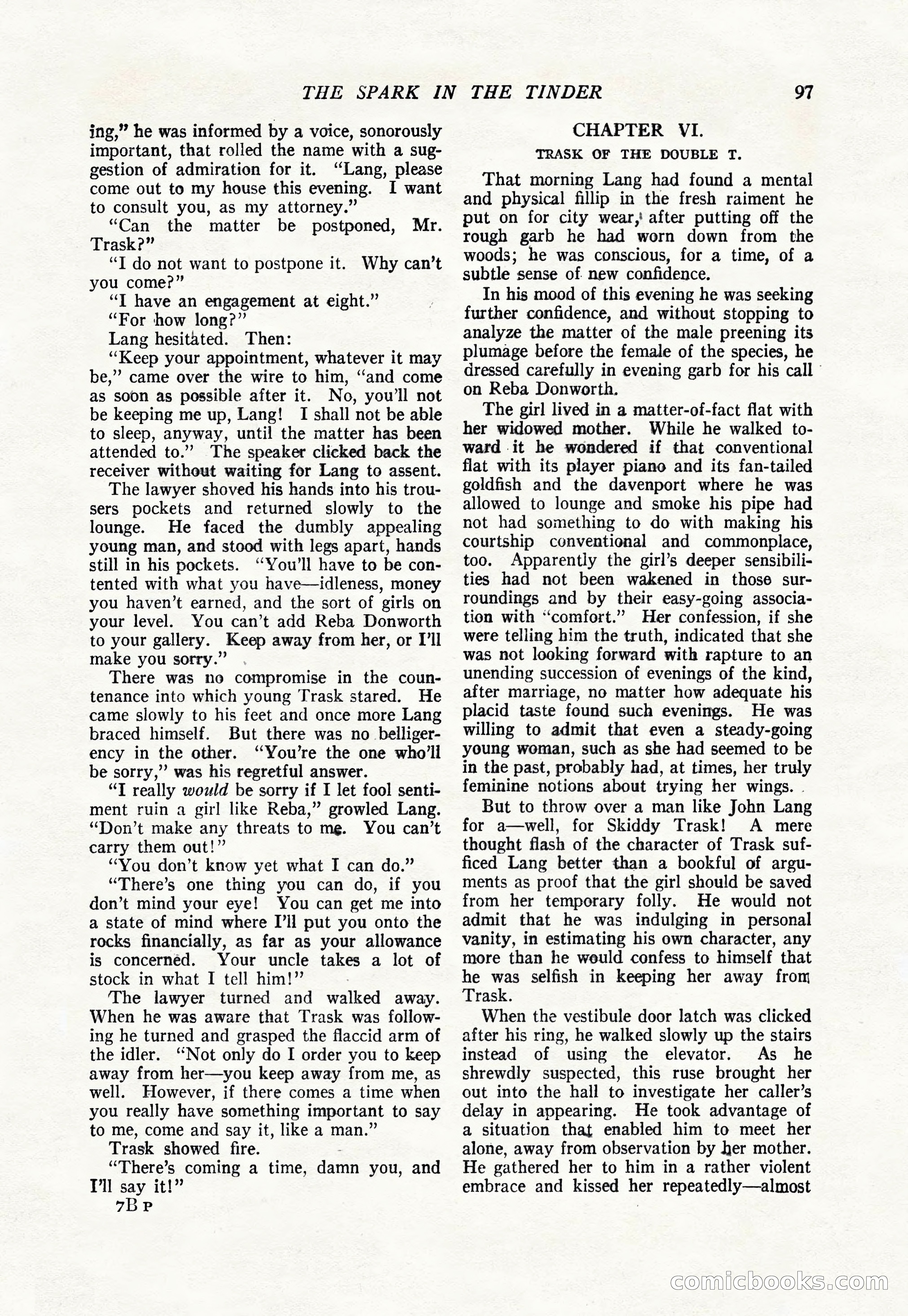 The Popular Magazine, January 1922 — page 99 of 196