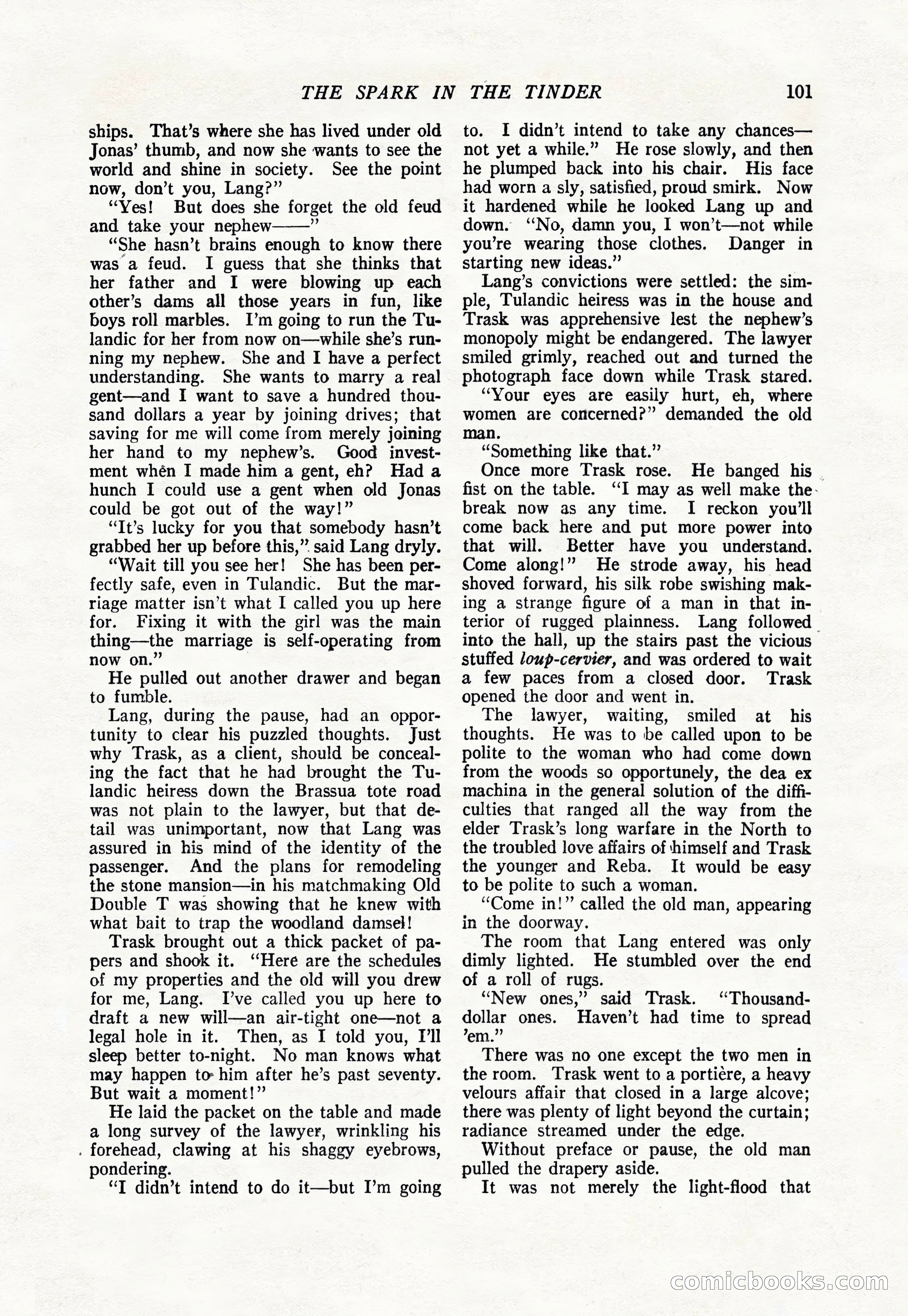 The Popular Magazine, January 1922 — page 103 of 196