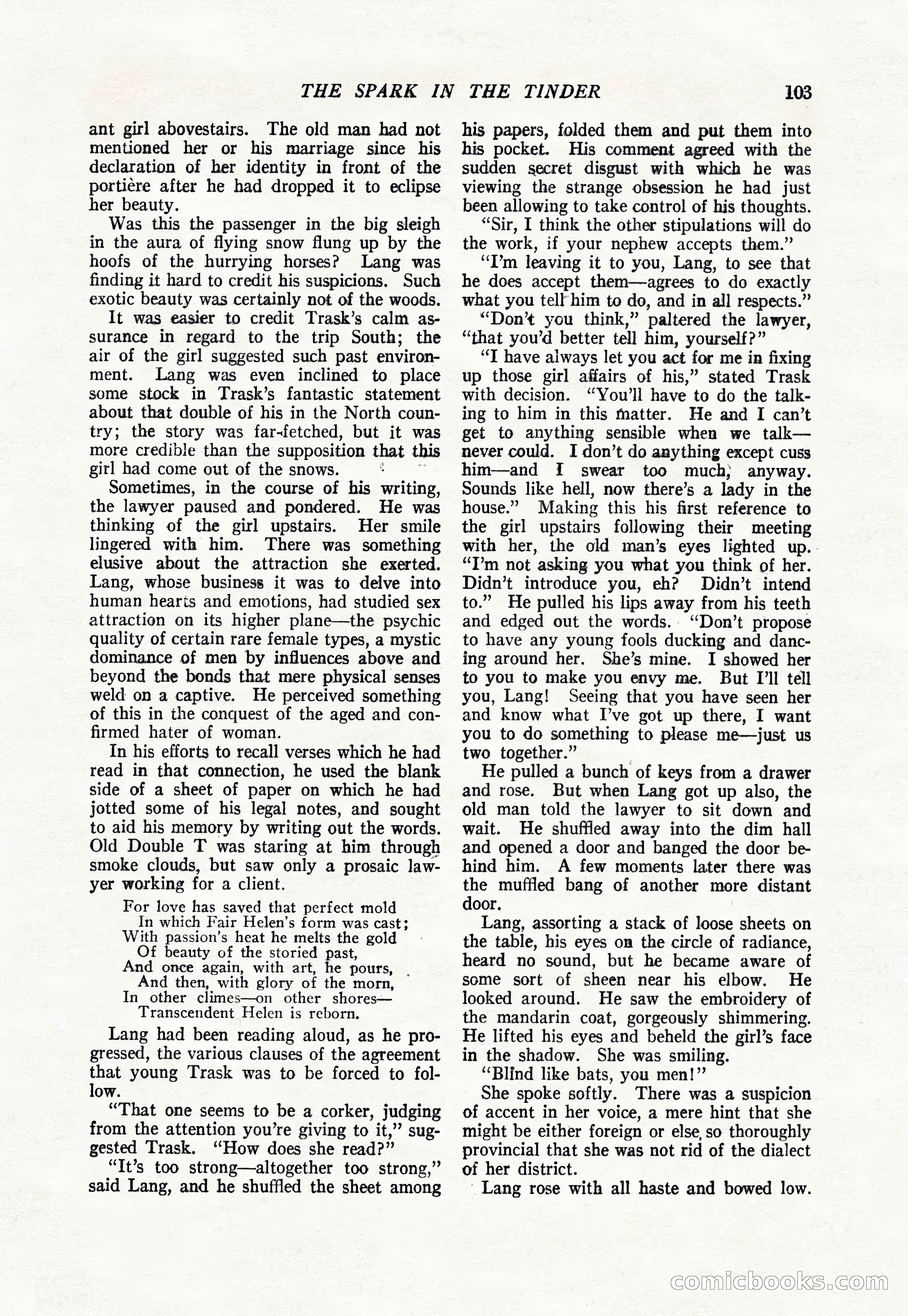 The Popular Magazine, January 1922 — page 105 of 196