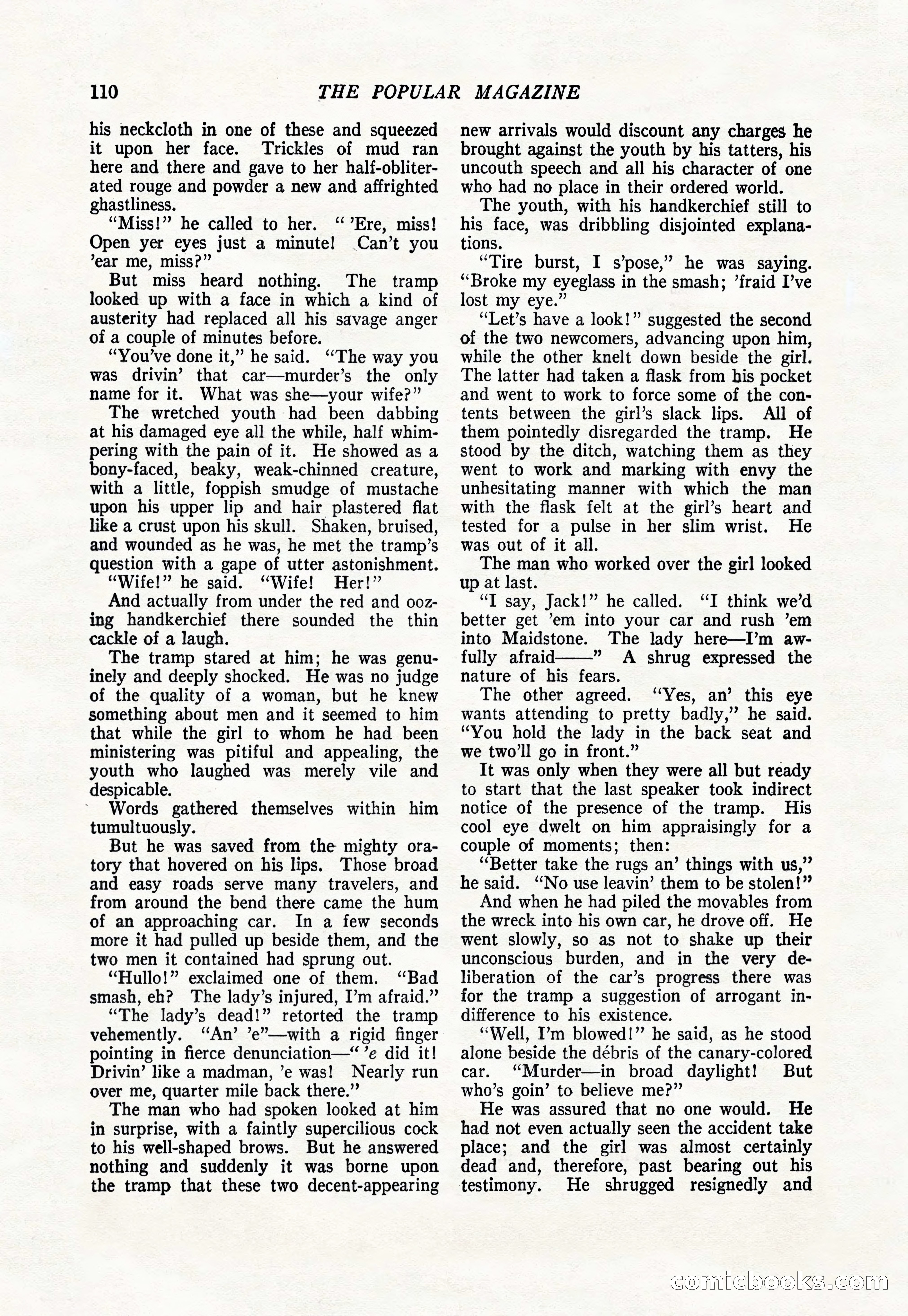 The Popular Magazine, January 1922 — page 112 of 196