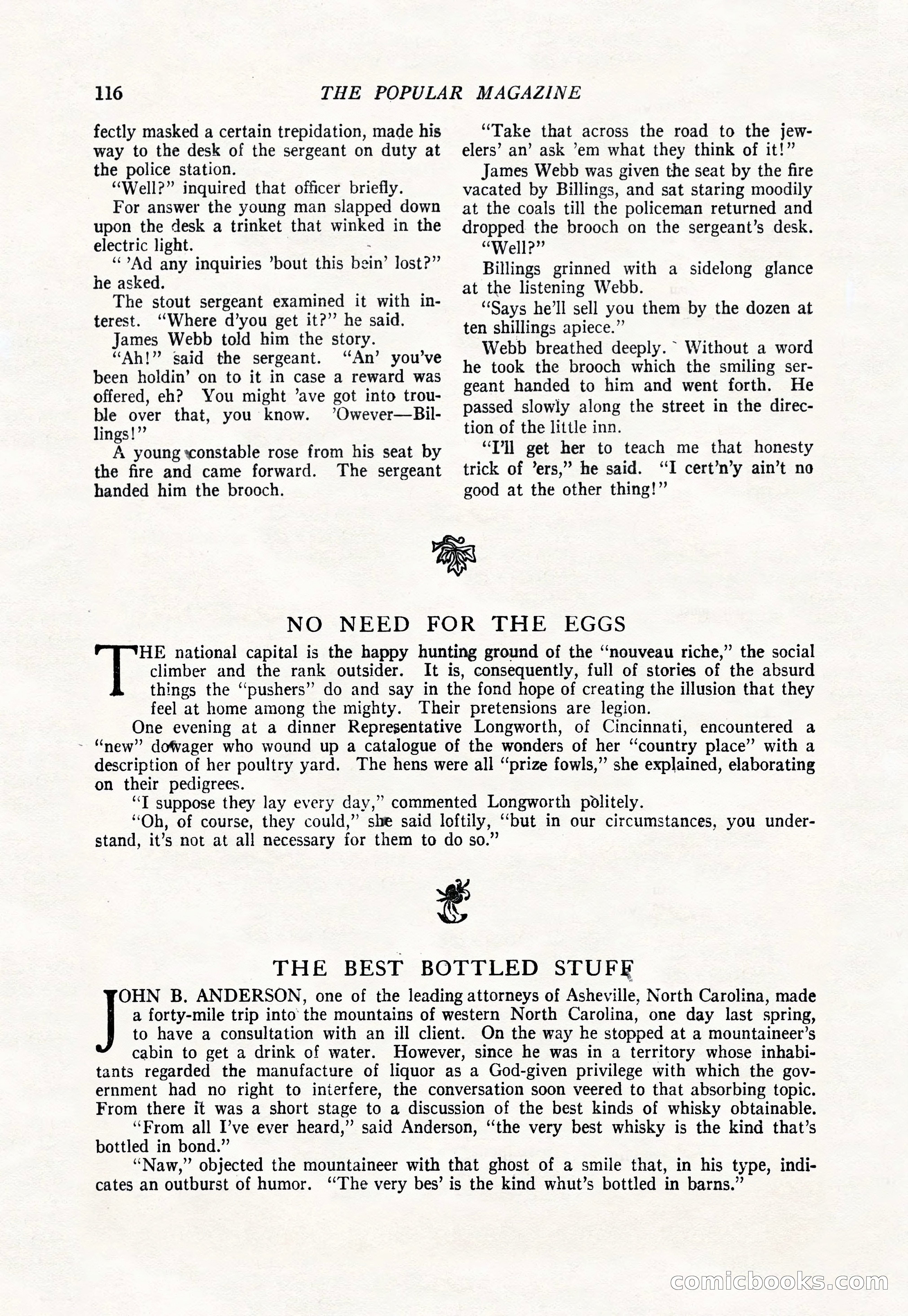 The Popular Magazine, January 1922 — page 118 of 196