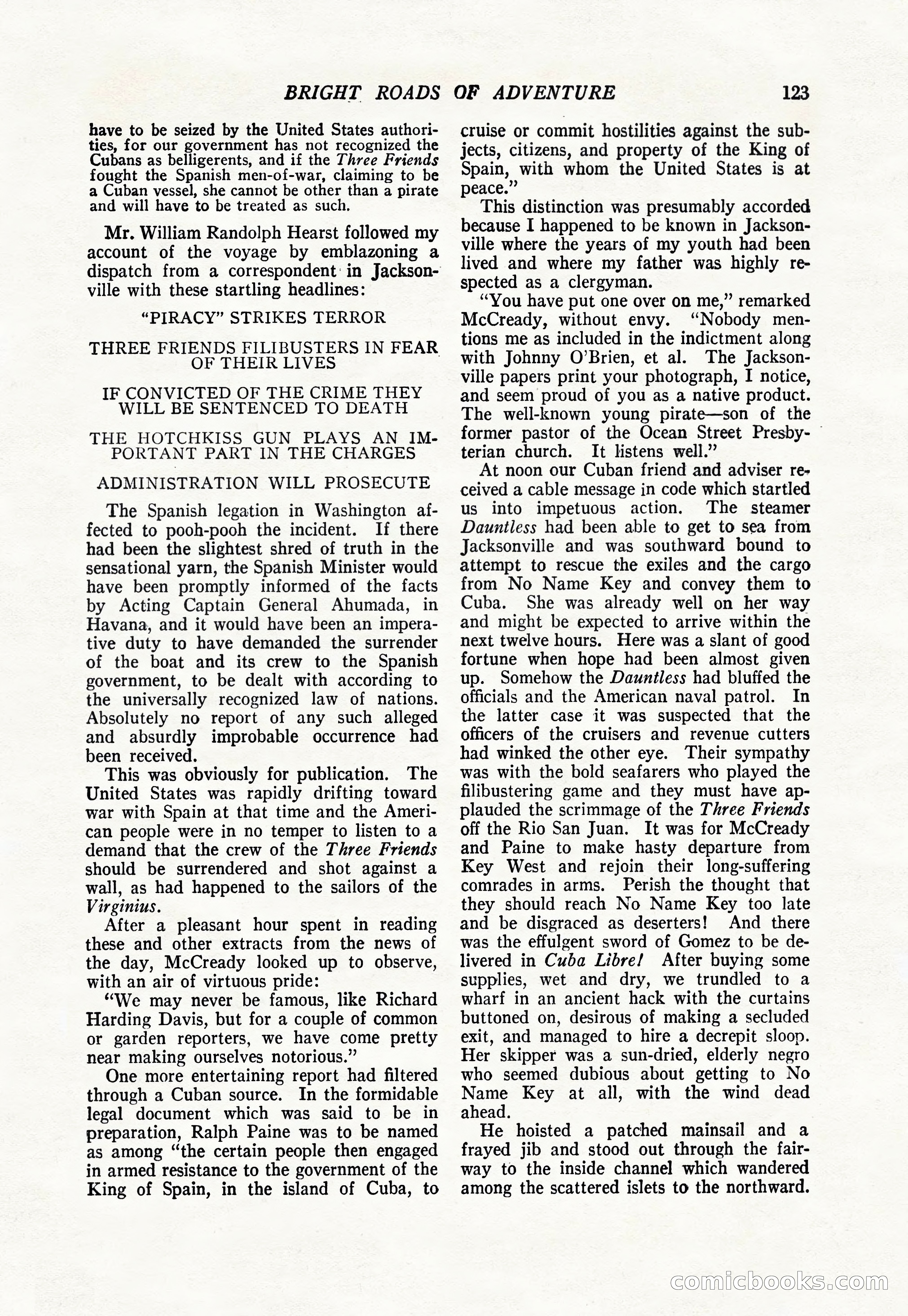 The Popular Magazine, January 1922 — page 125 of 196