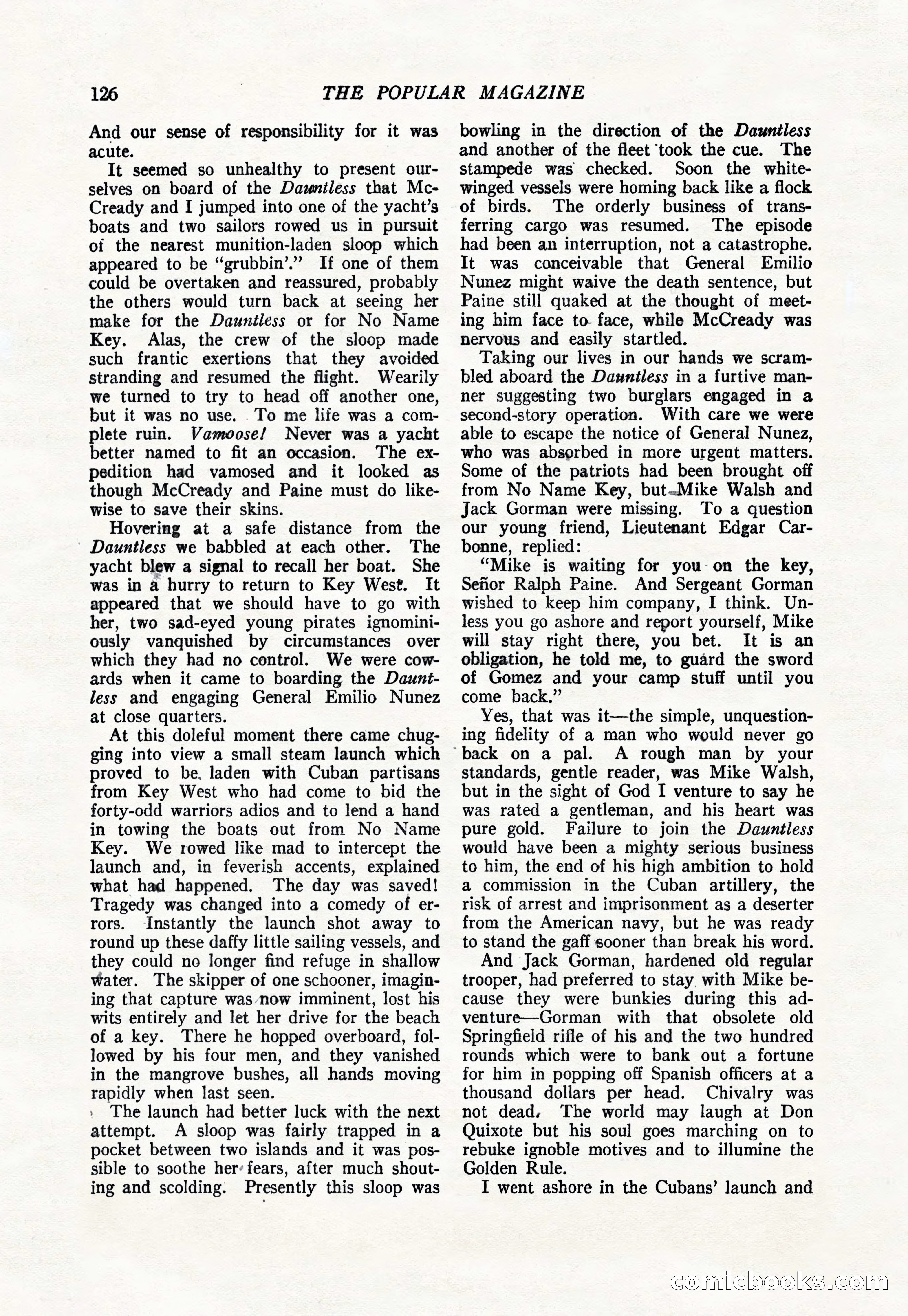 The Popular Magazine, January 1922 — page 128 of 196