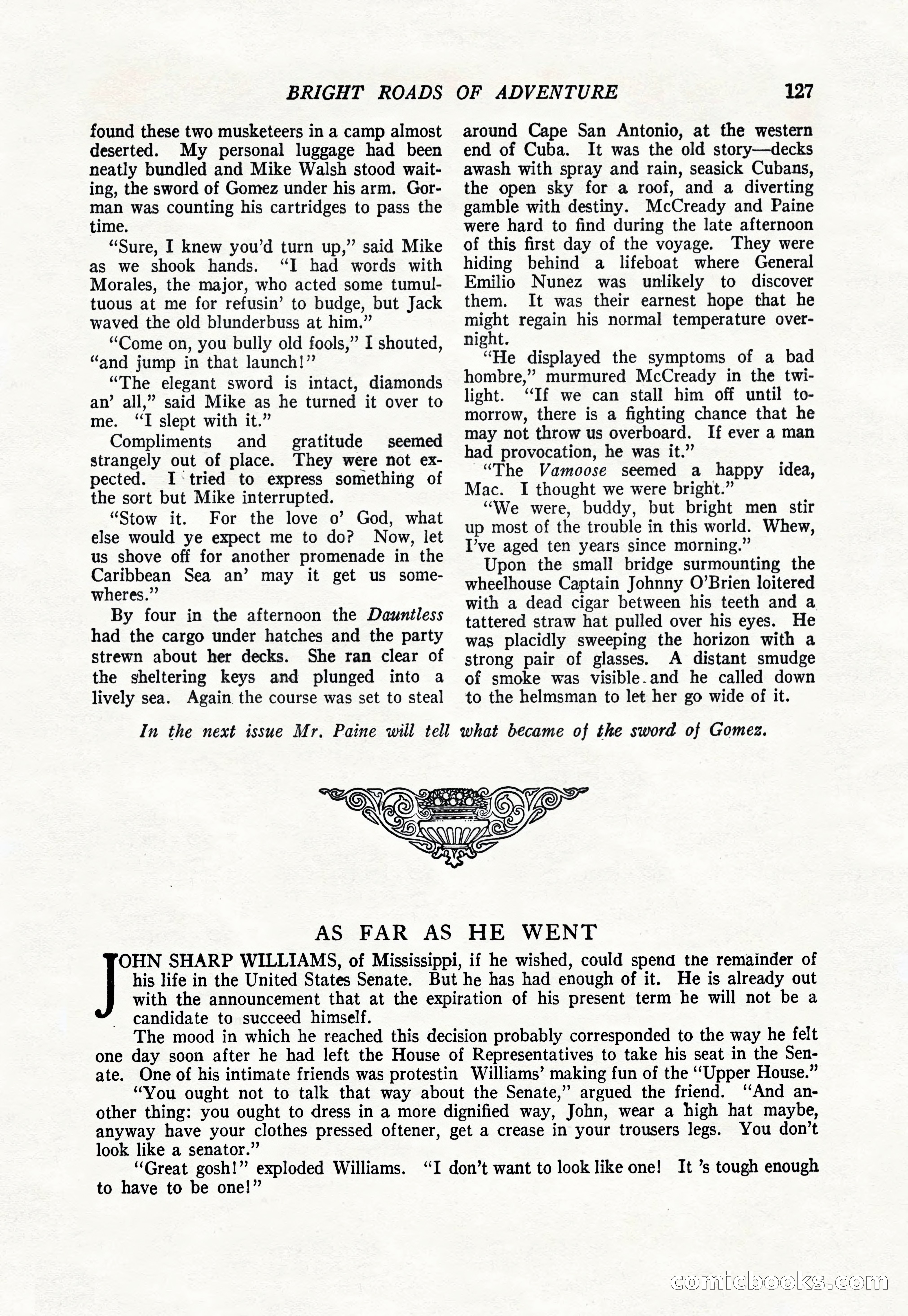 The Popular Magazine, January 1922 — page 129 of 196