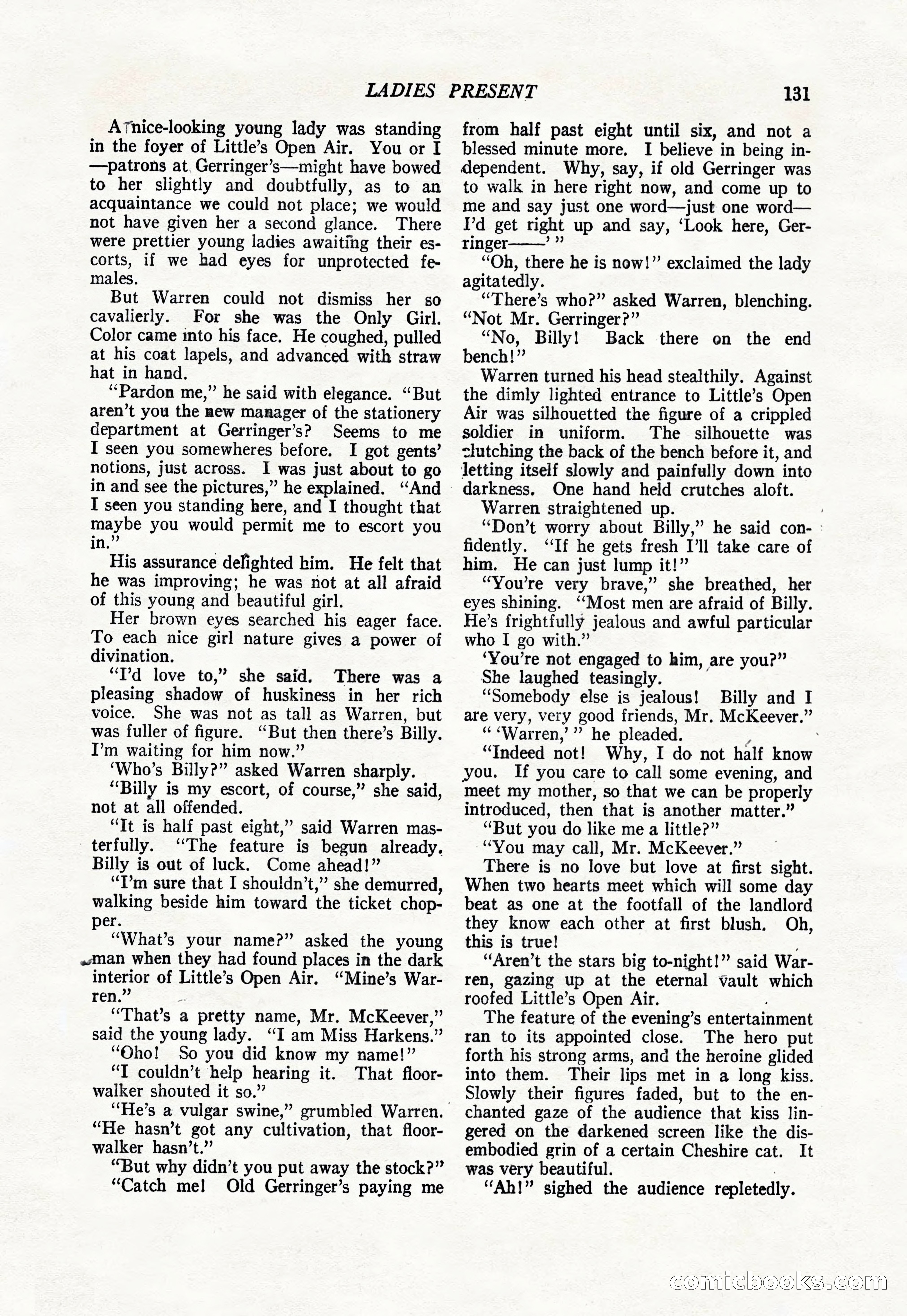 The Popular Magazine, January 1922 — page 133 of 196