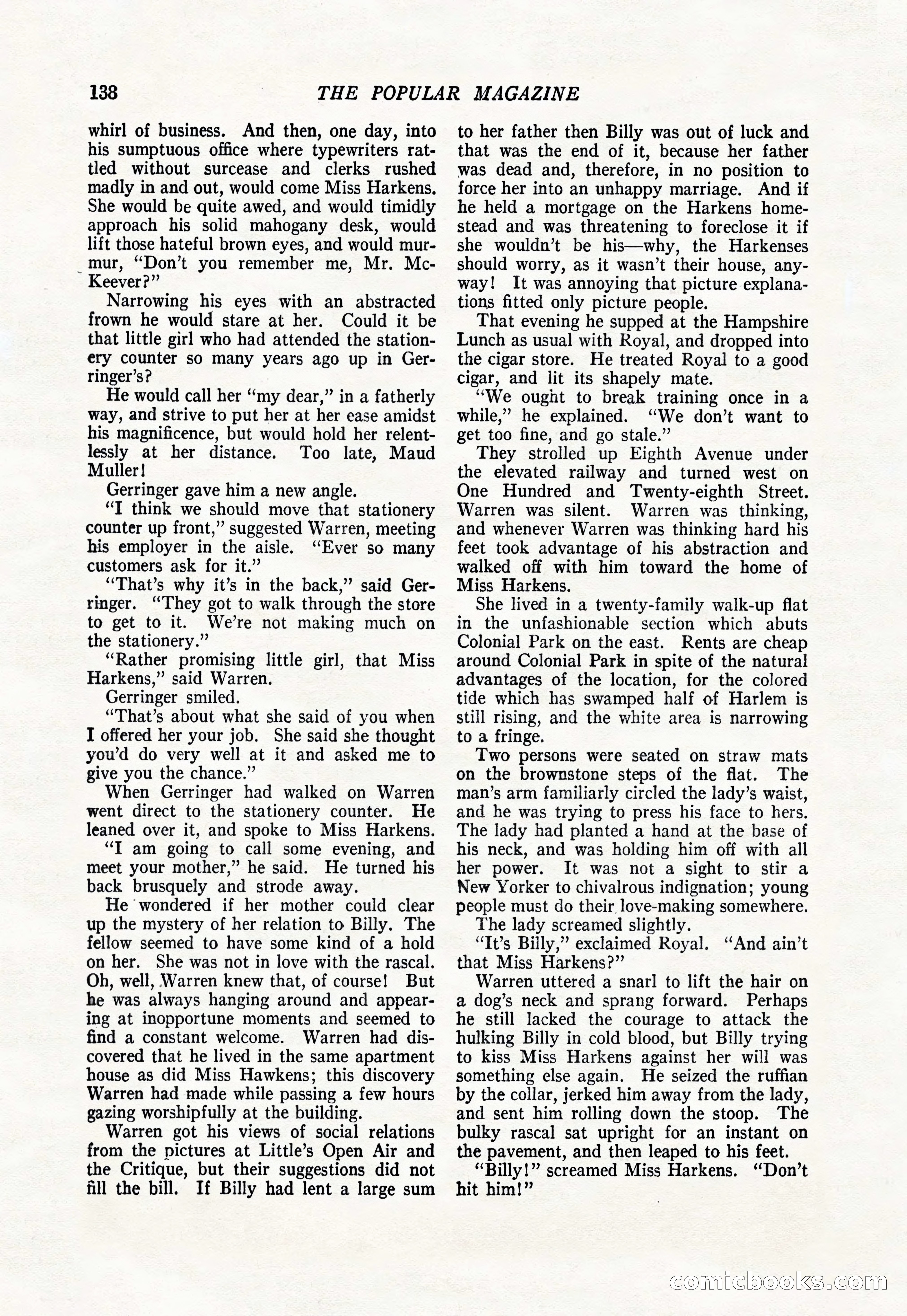 The Popular Magazine, January 1922 — page 140 of 196