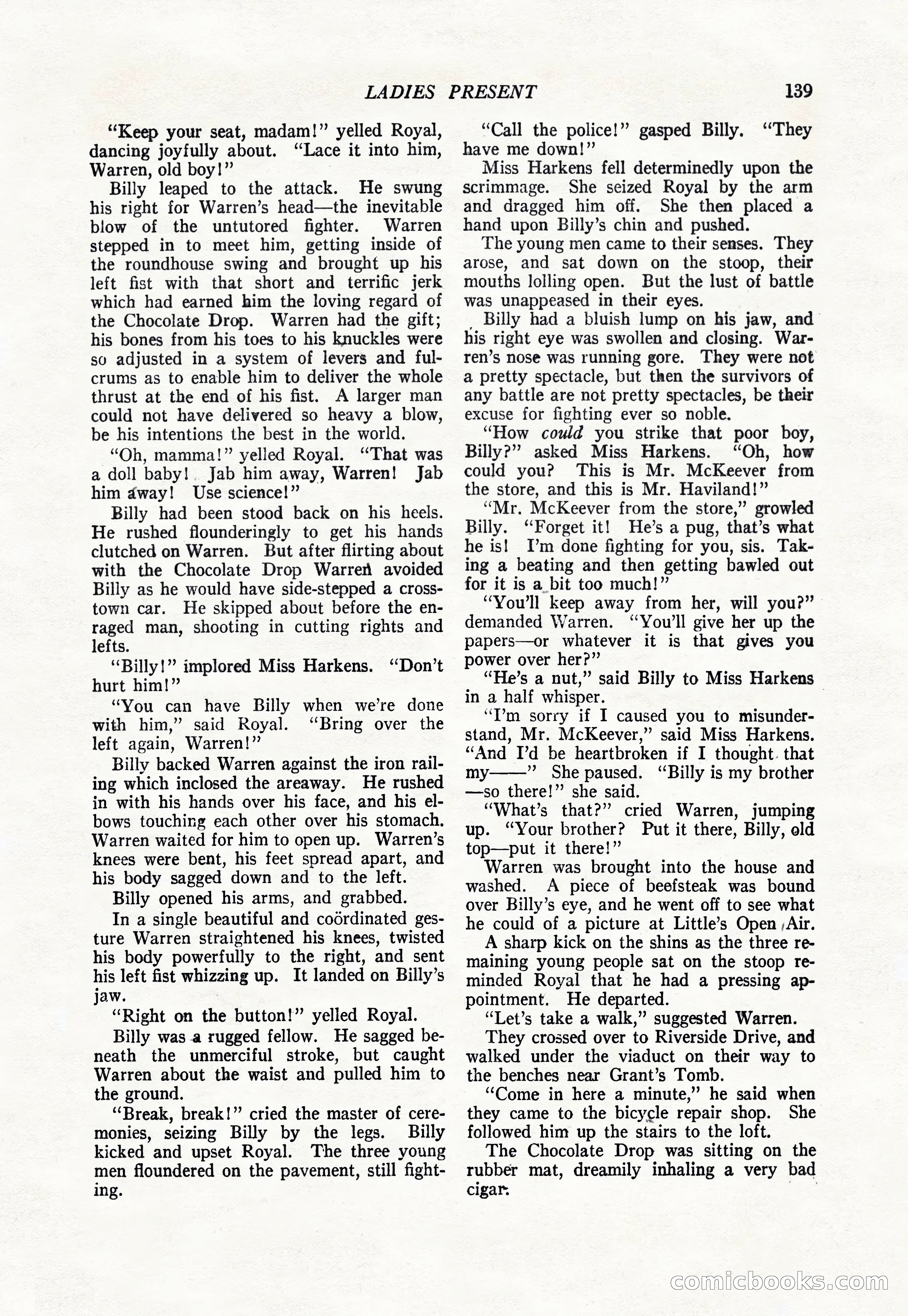 The Popular Magazine, January 1922 — page 141 of 196