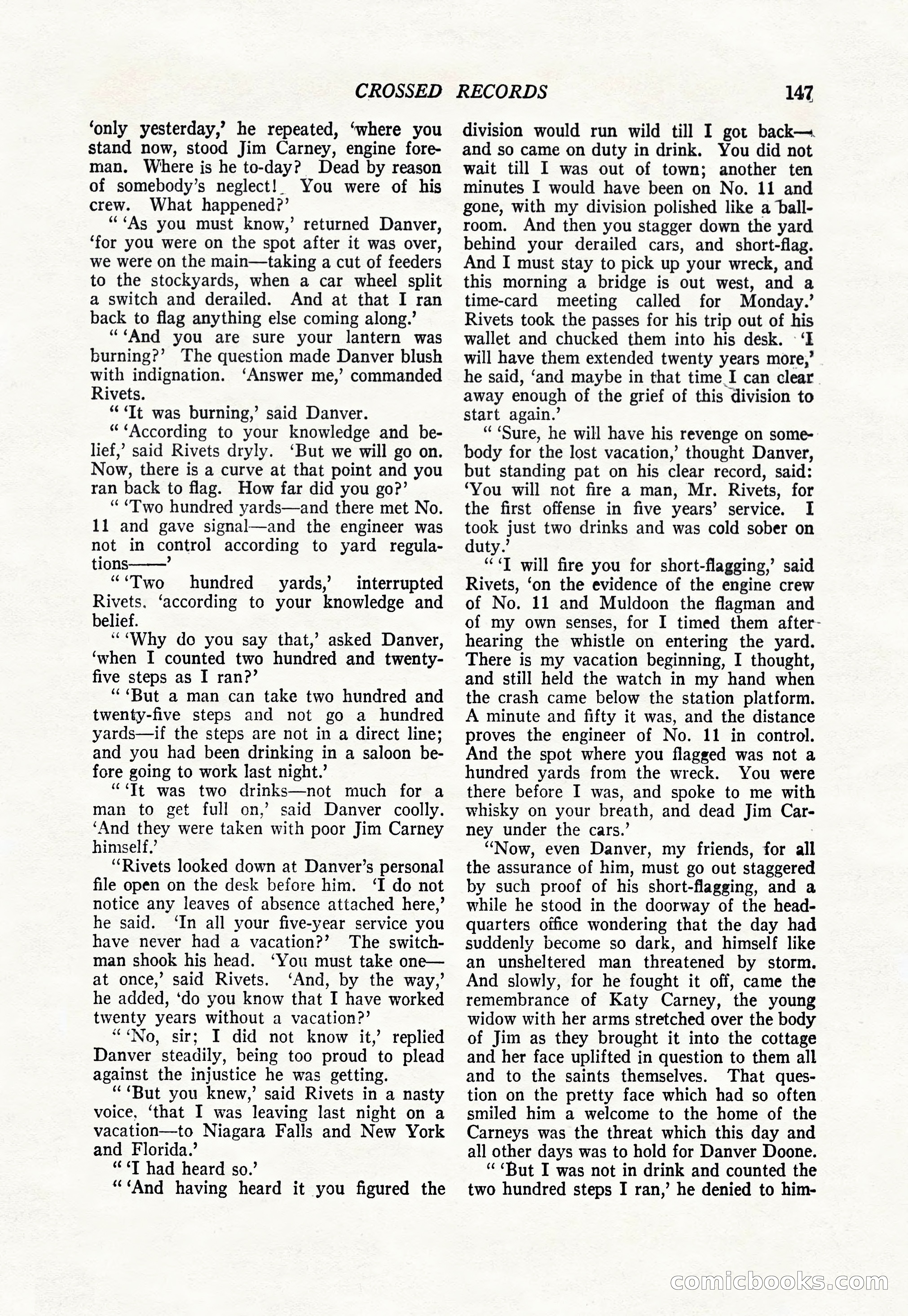 The Popular Magazine, January 1922 — page 149 of 196