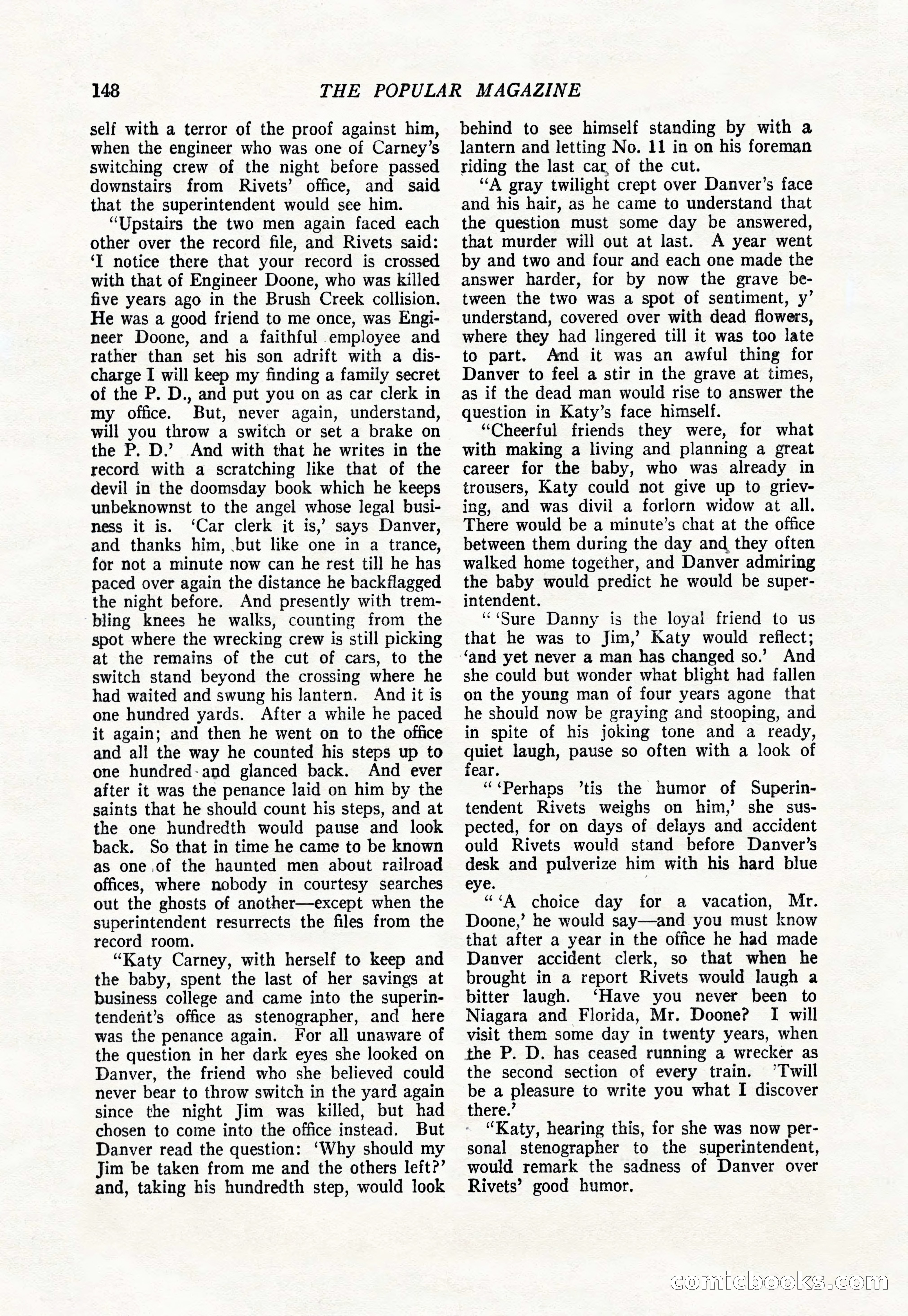 The Popular Magazine, January 1922 — page 150 of 196