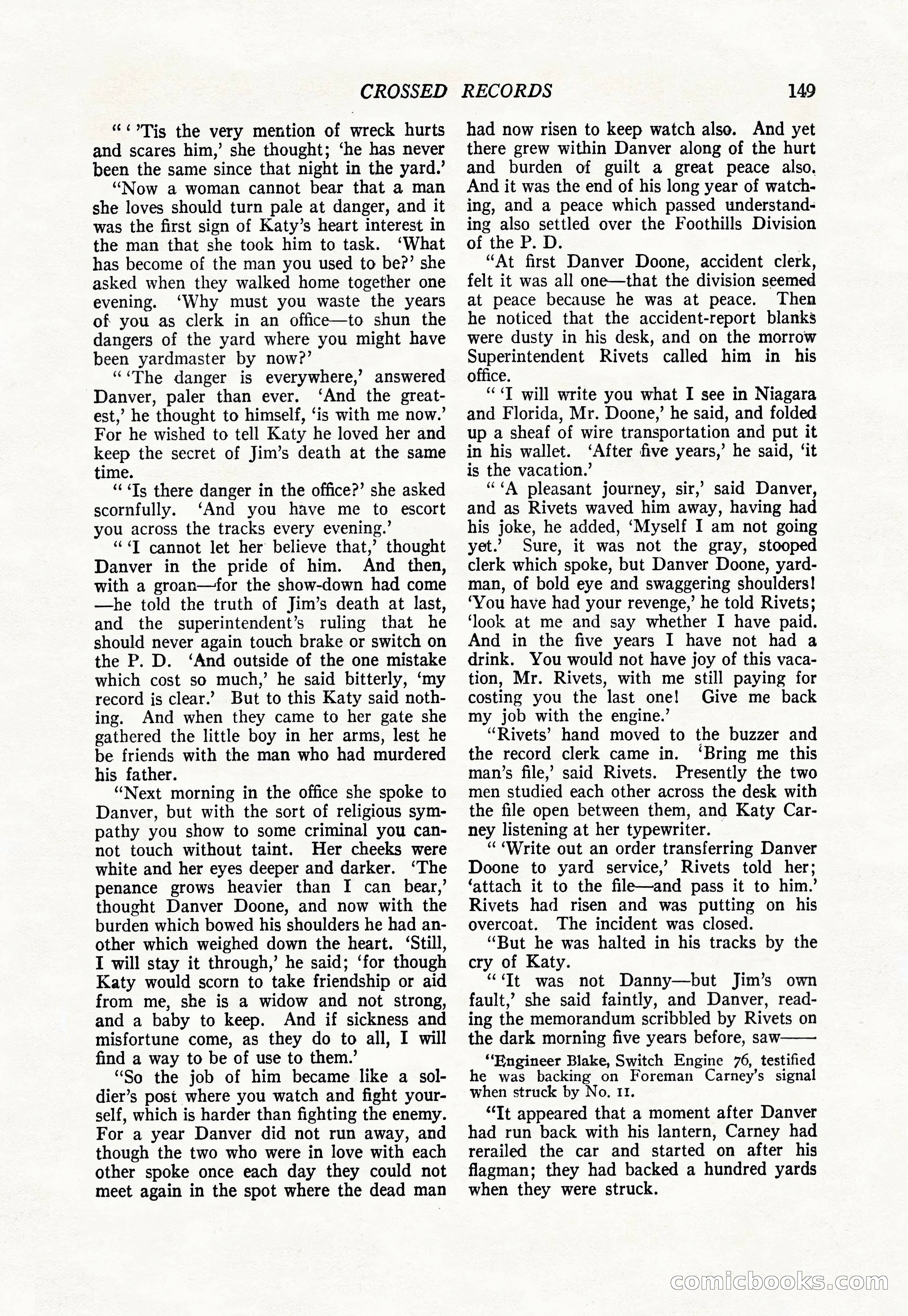 The Popular Magazine, January 1922 — page 151 of 196
