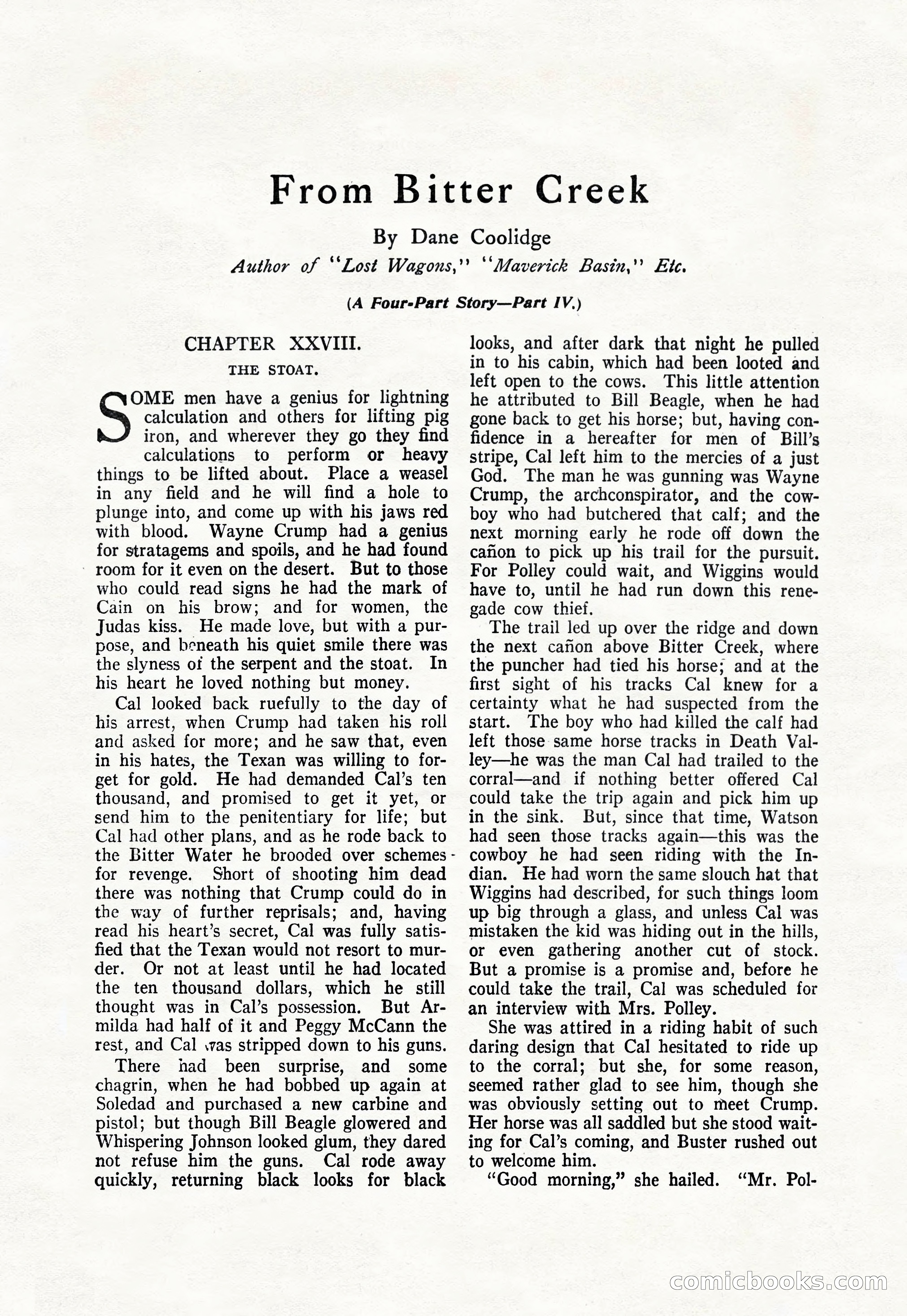 The Popular Magazine, January 1922 — page 153 of 196