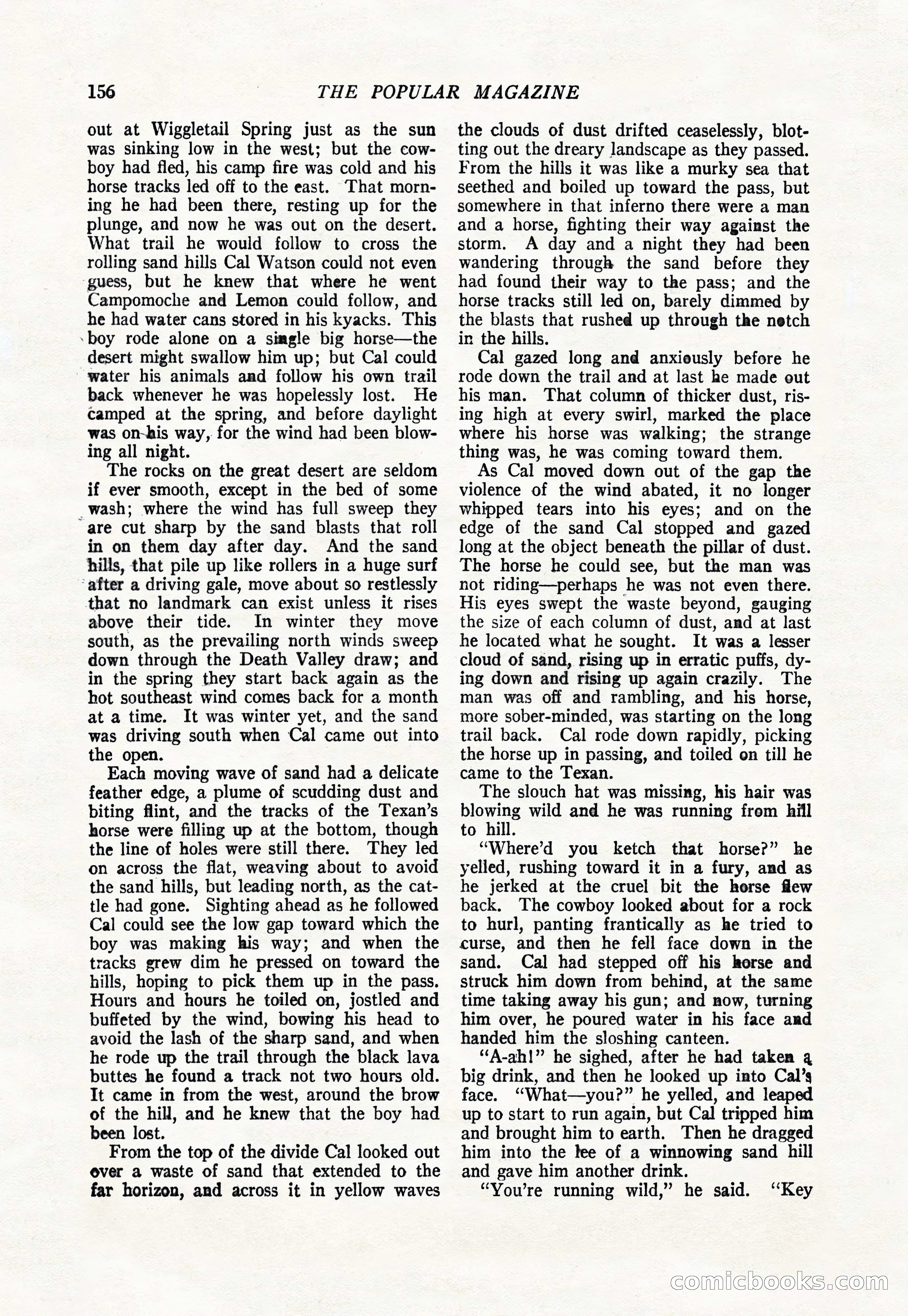 The Popular Magazine, January 1922 — page 158 of 196