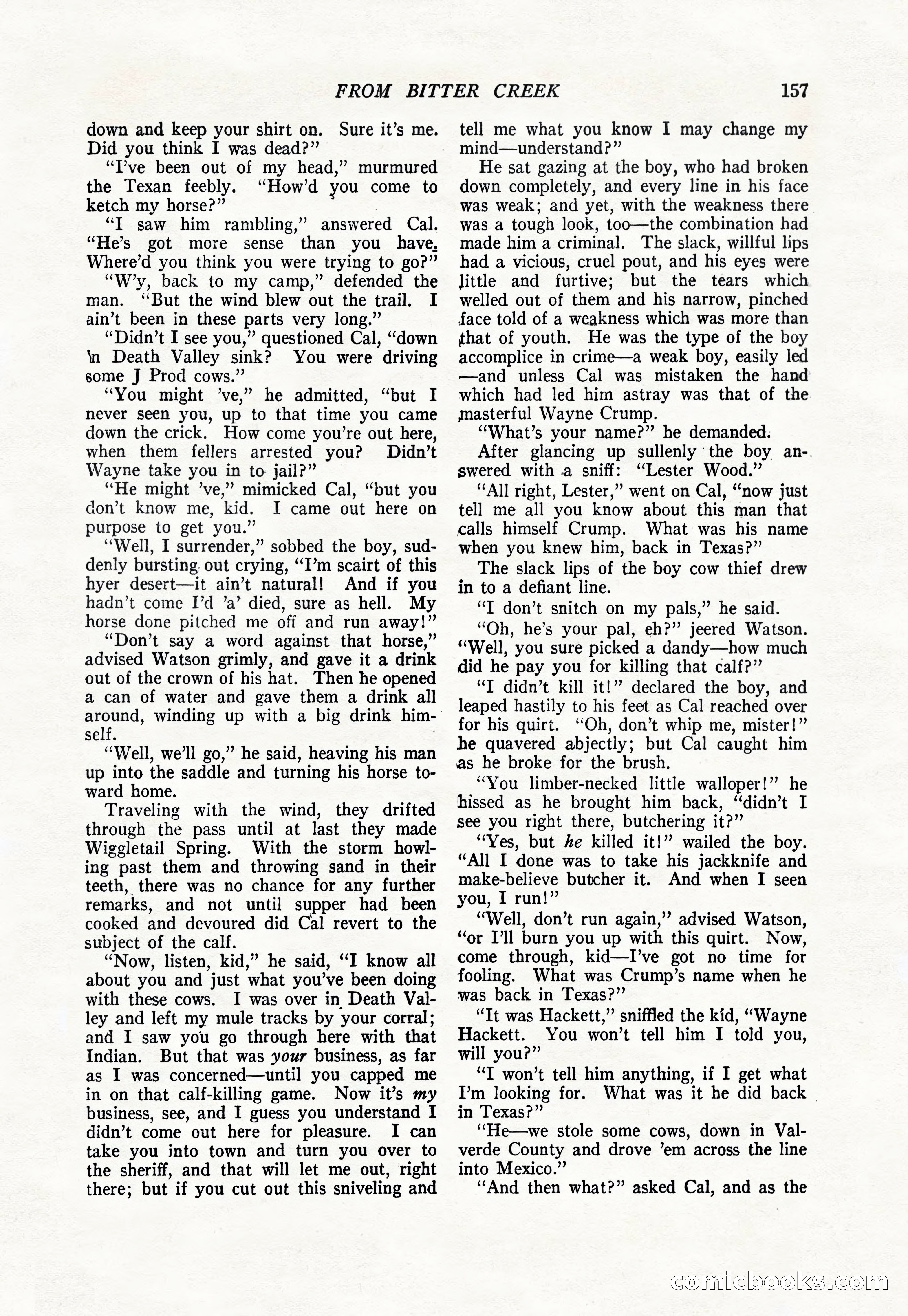 The Popular Magazine, January 1922 — page 159 of 196
