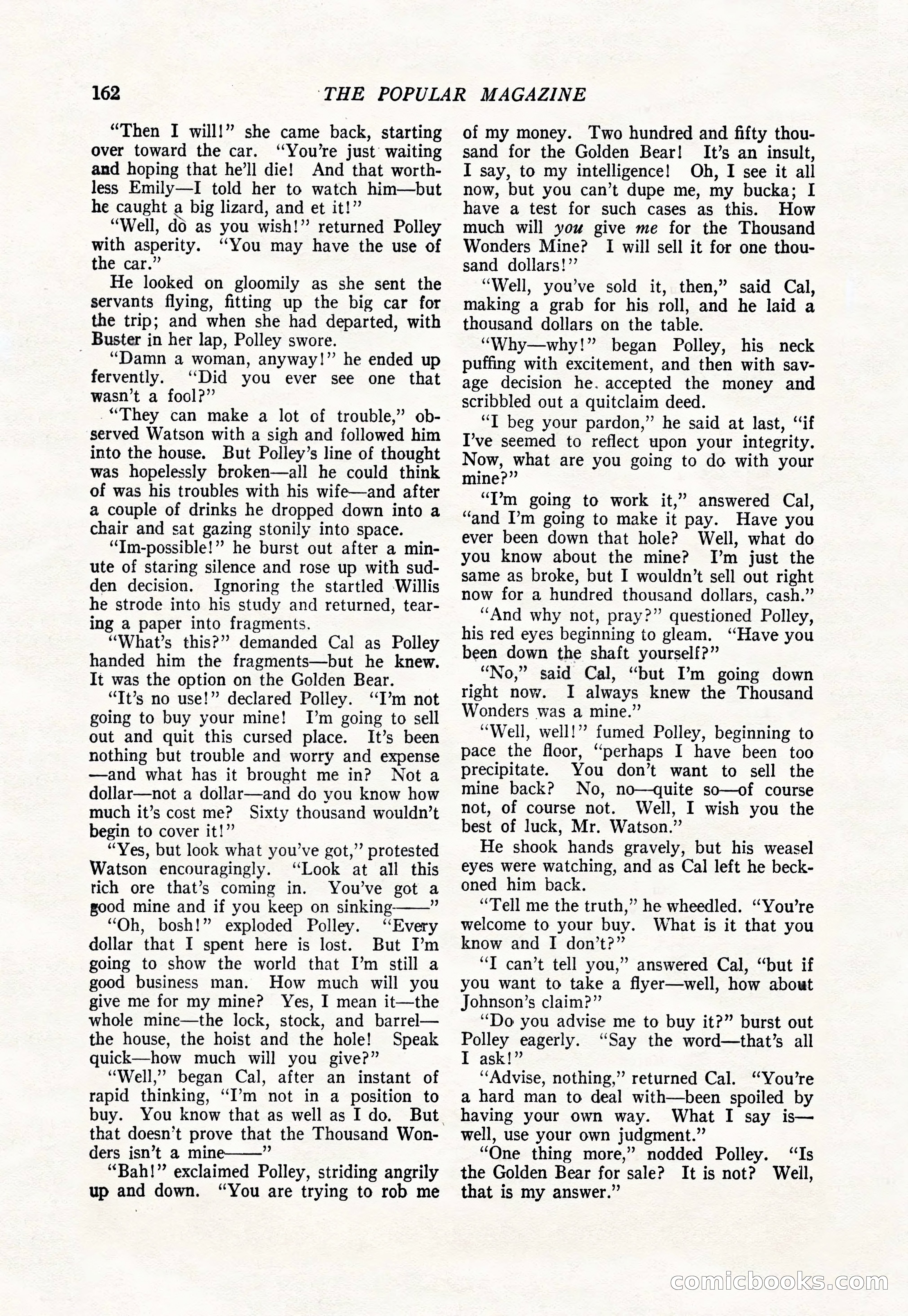 The Popular Magazine, January 1922 — page 164 of 196