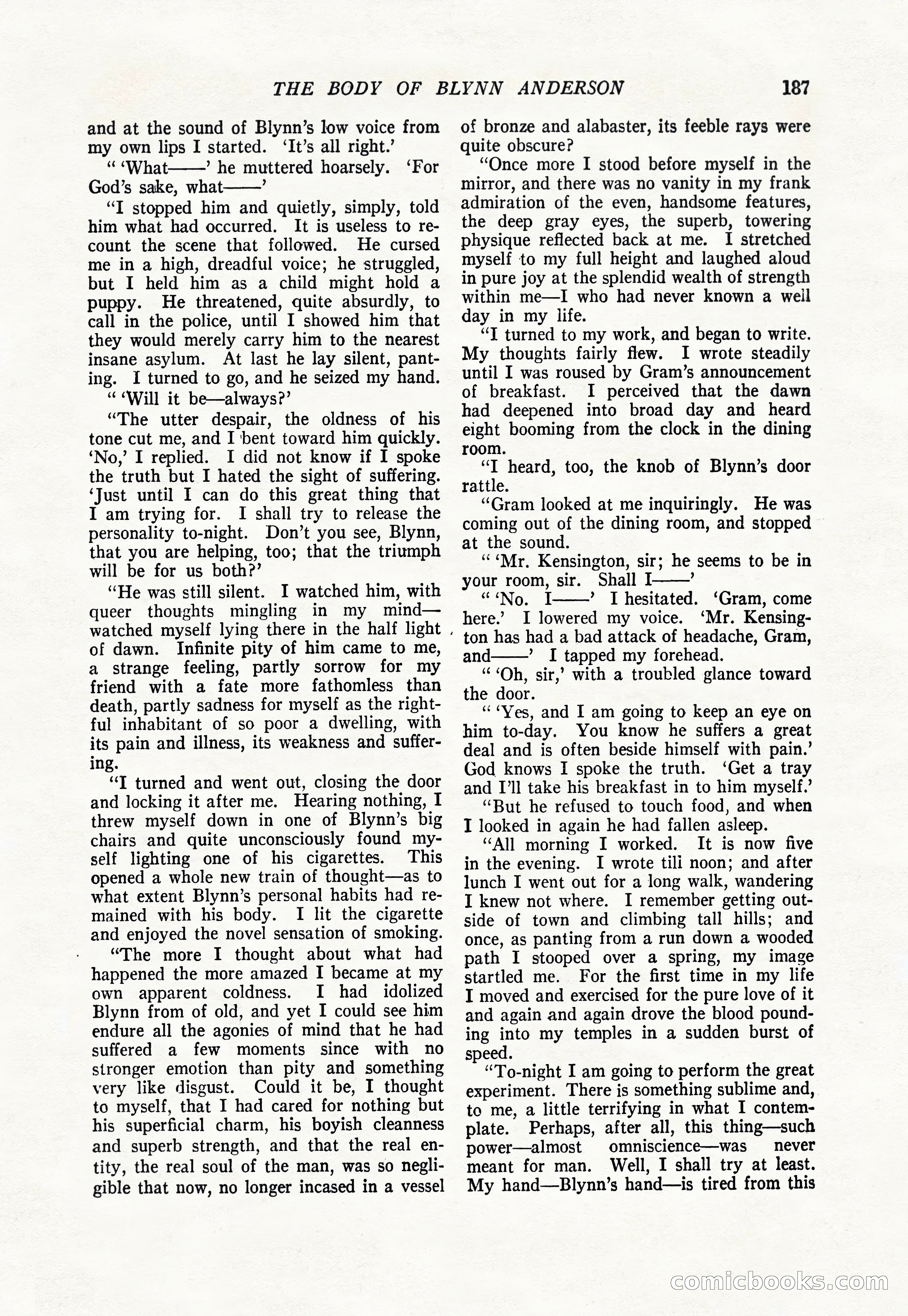 The Popular Magazine, January 1922 — page 189 of 196