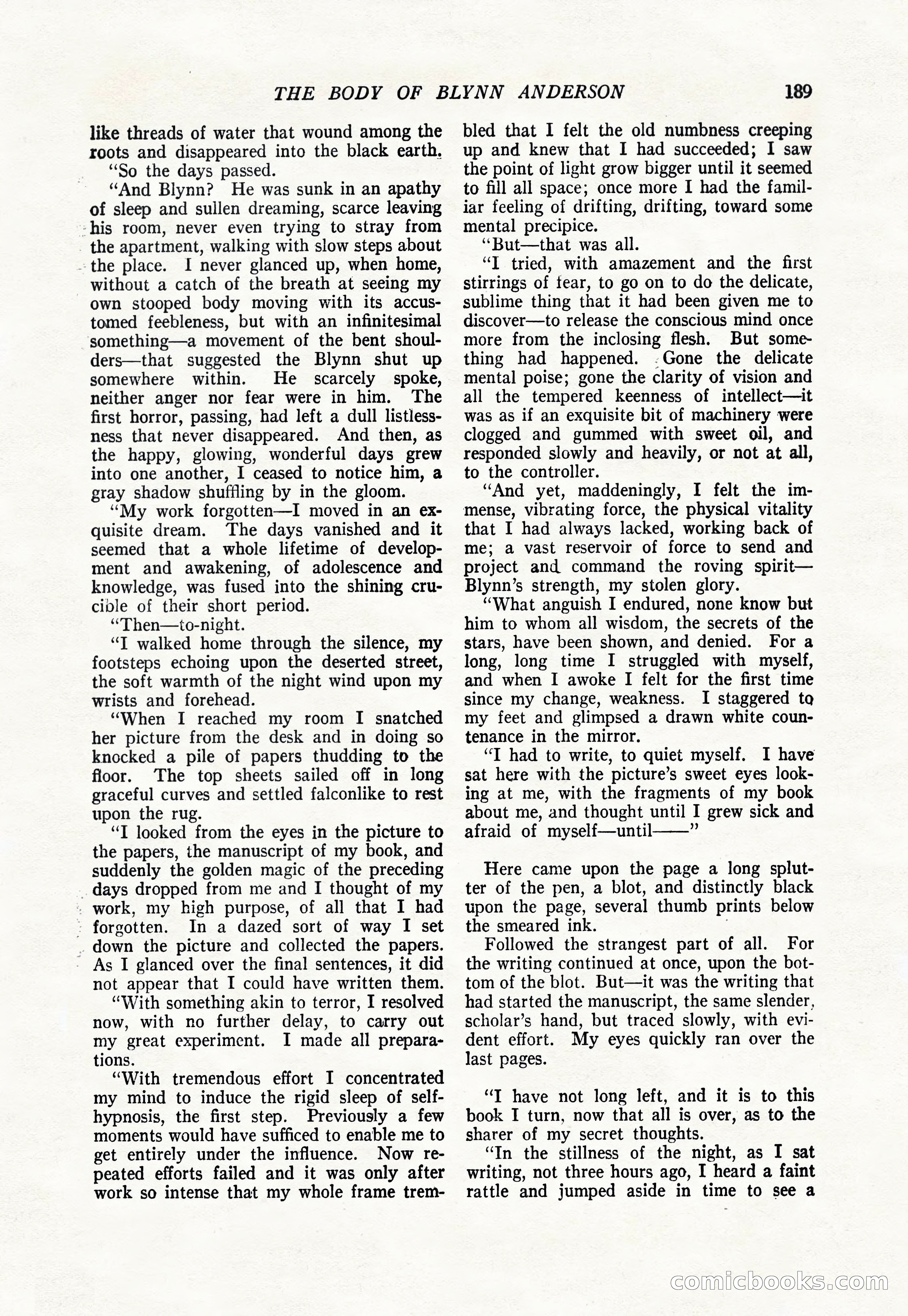The Popular Magazine, January 1922 — page 191 of 196
