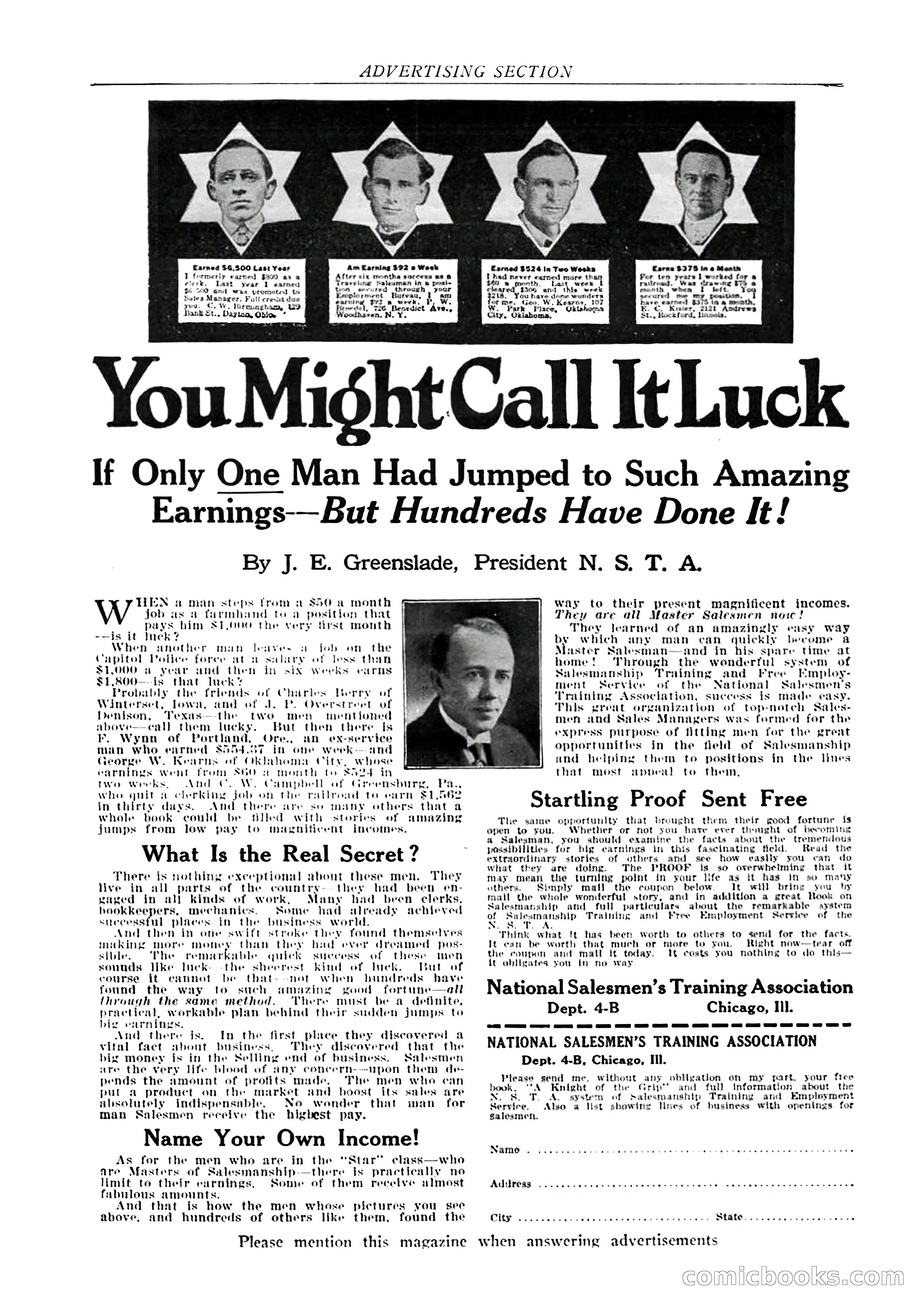 The Popular Magazine, February 1922 — page 9 of 212